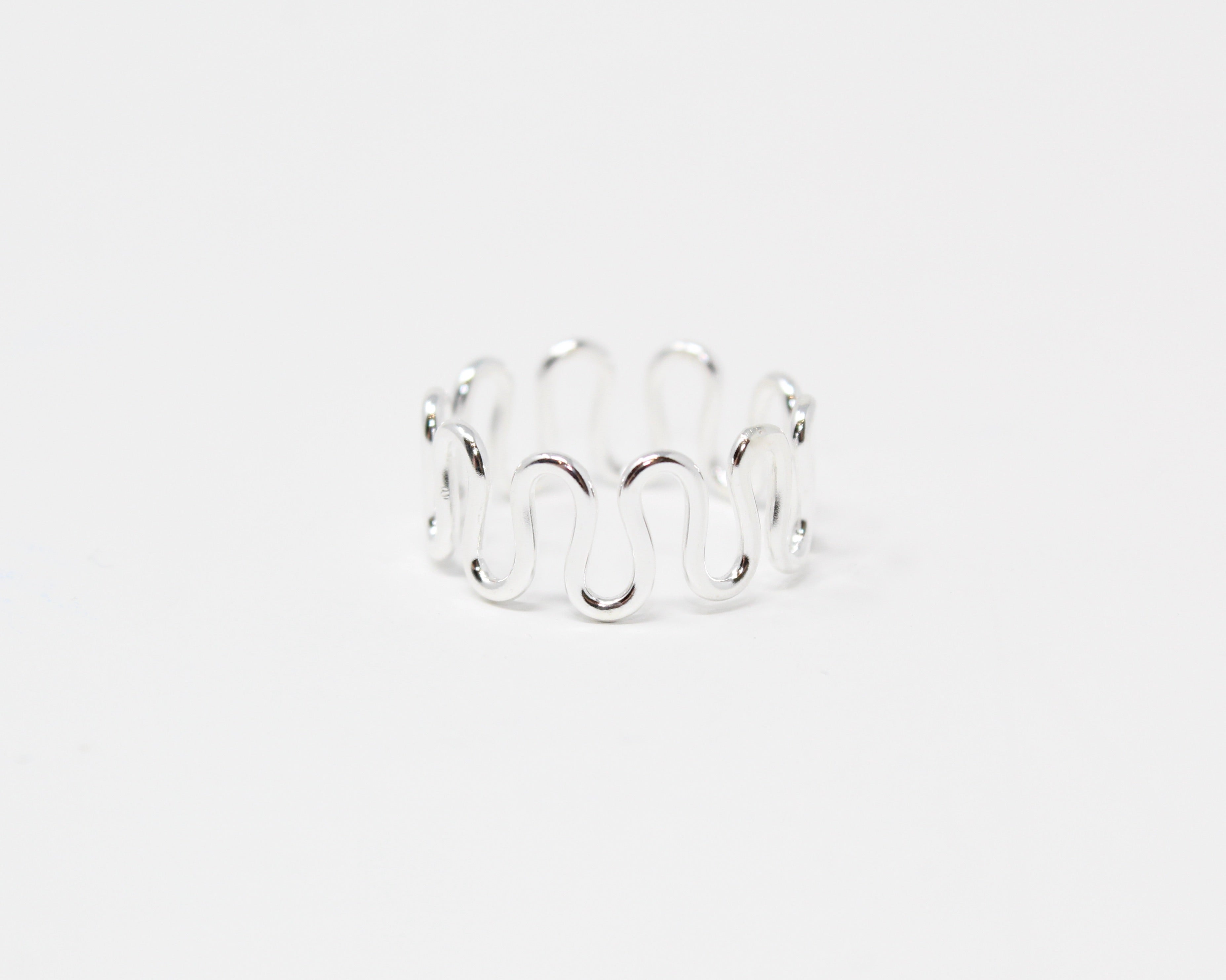 HOULE, bague argent sterling.