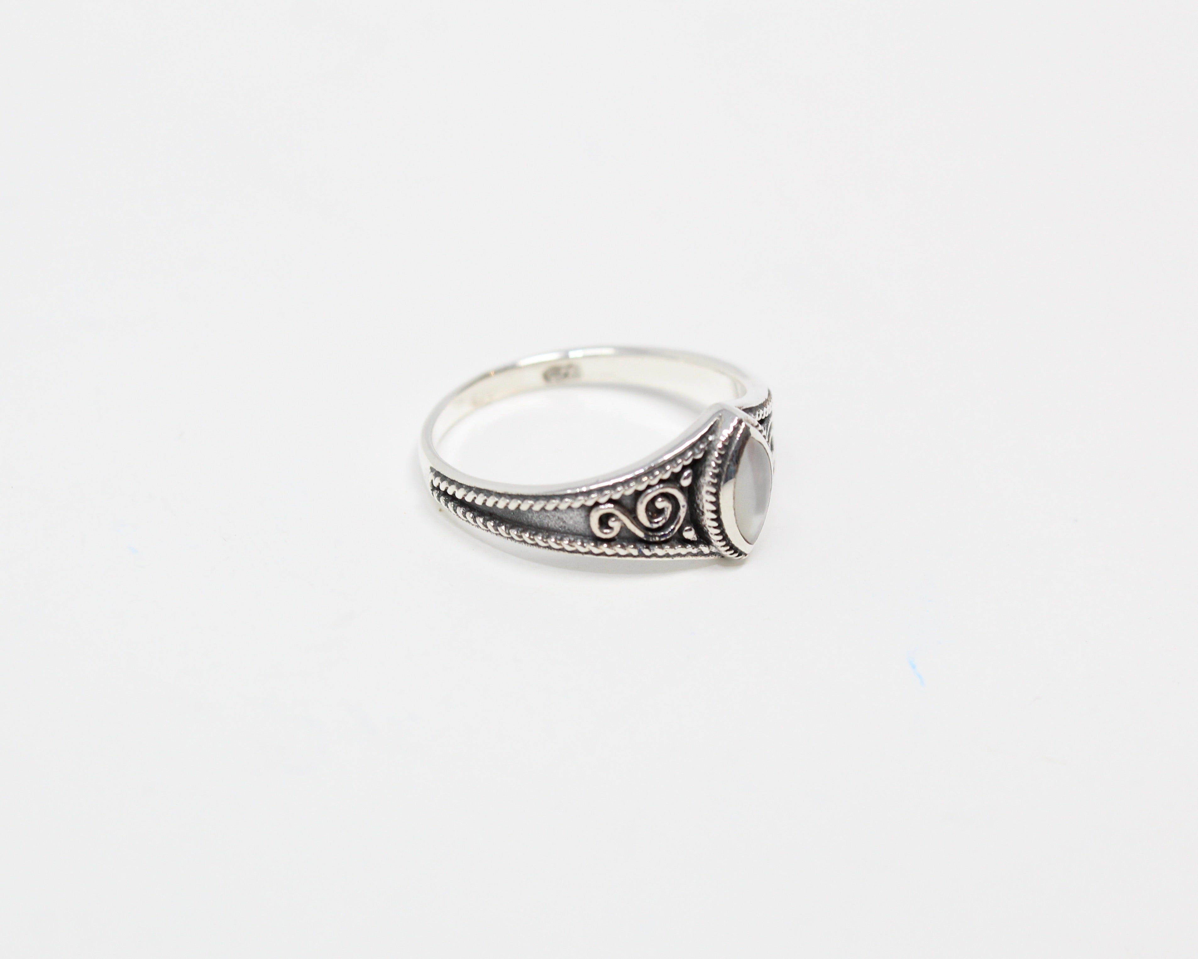 LITTORAL, baguer argent sterling.