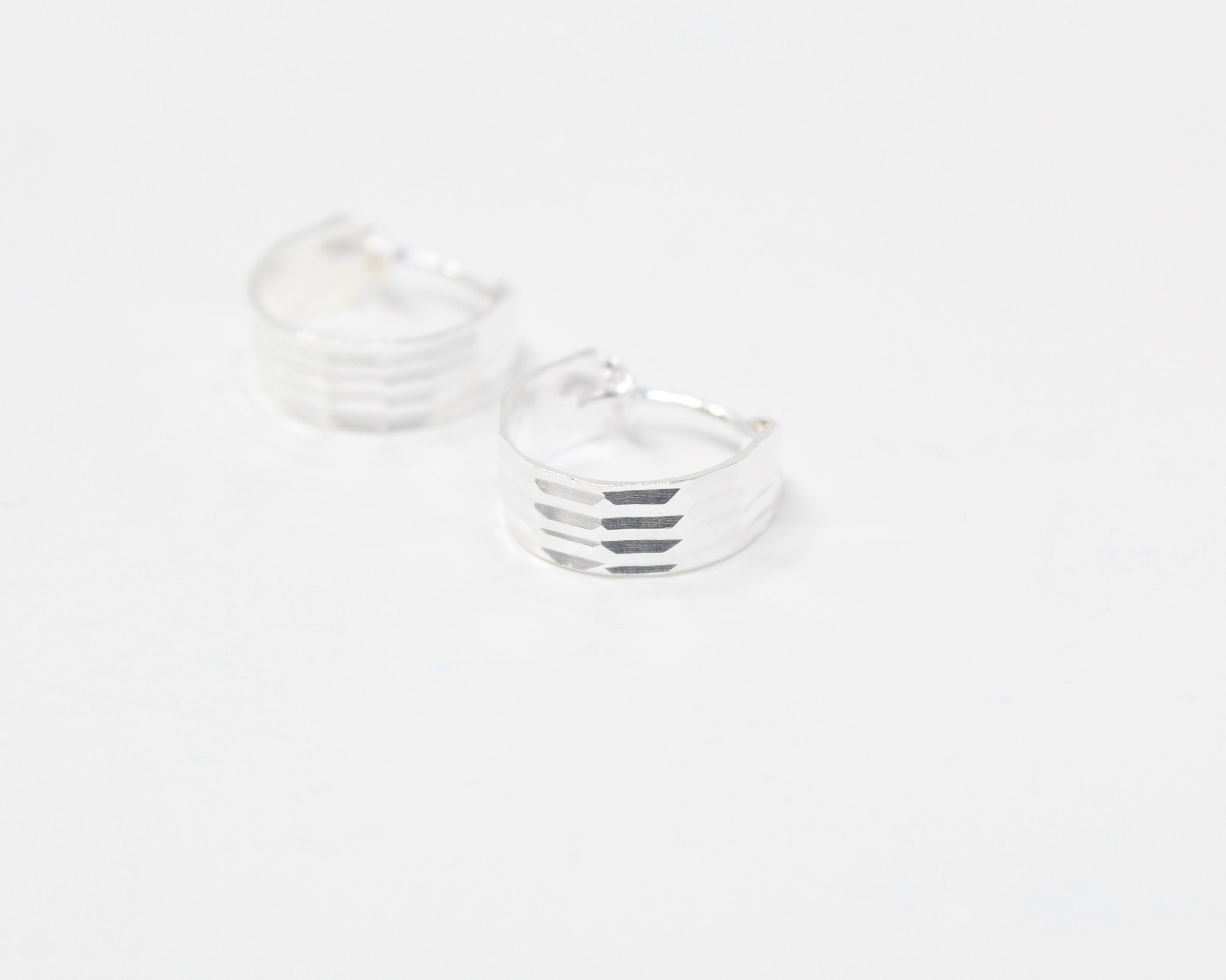HOROS, anneaux argent sterling.