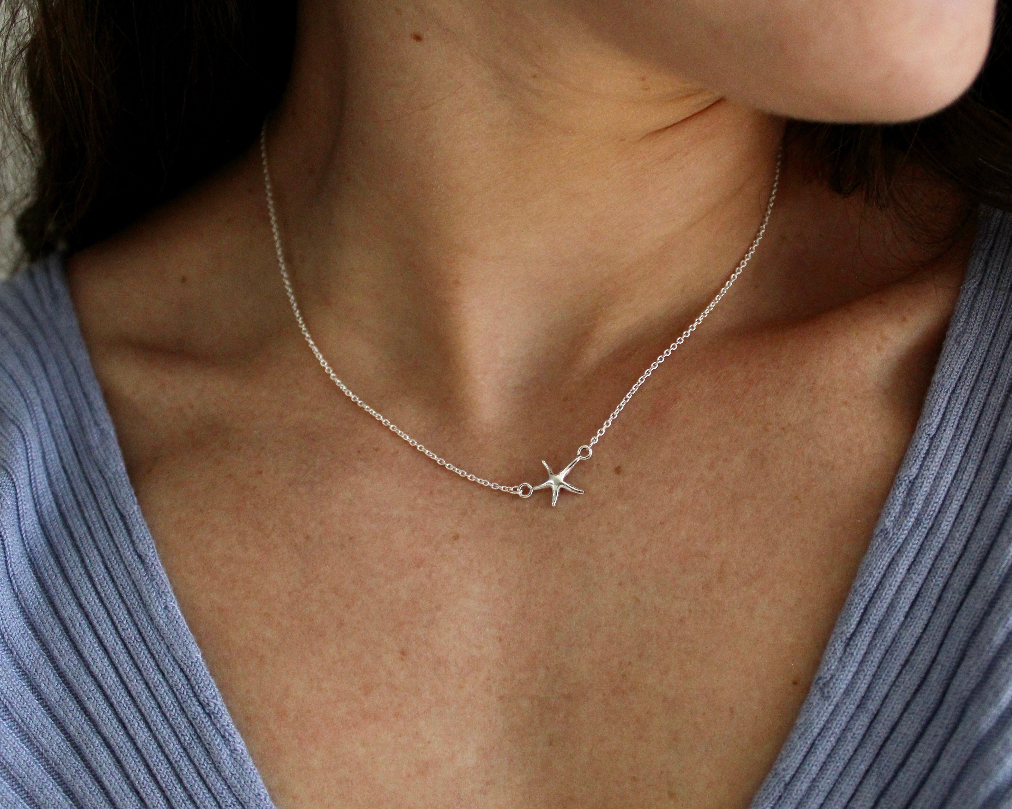 ASTÉRIE, collier argent sterling.