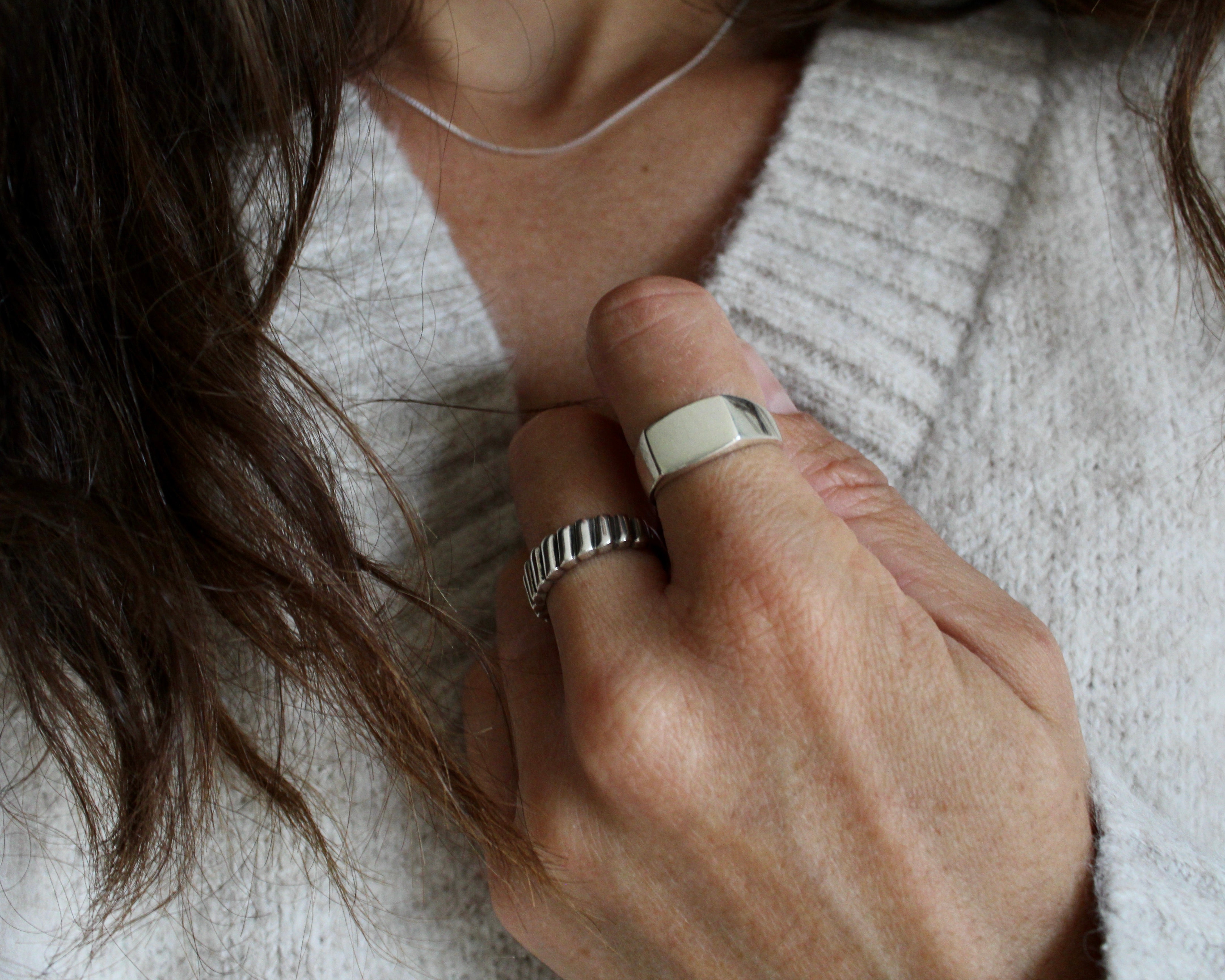 MARTIN, bague argent sterling.