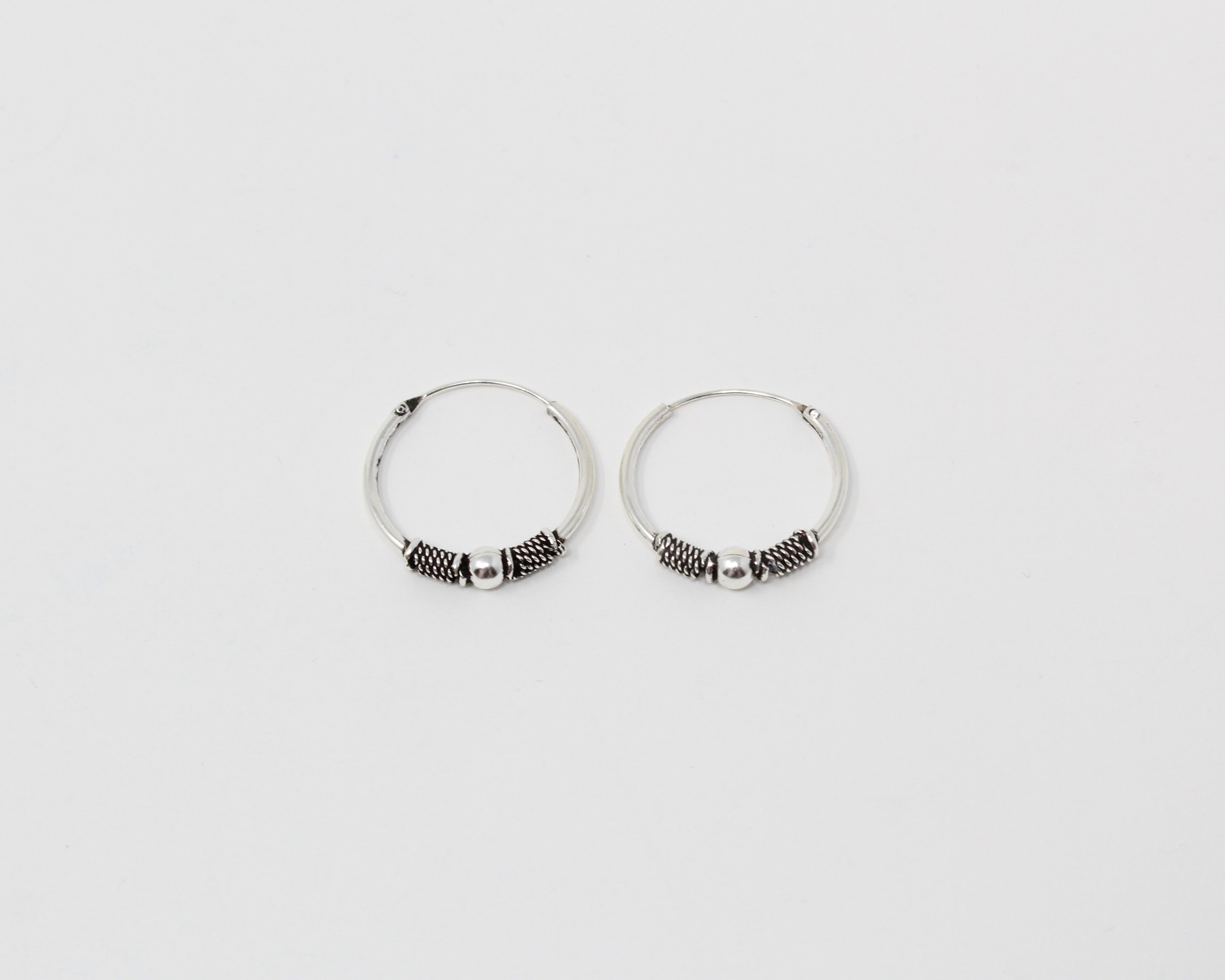 OUEST, anneaux argent sterling.