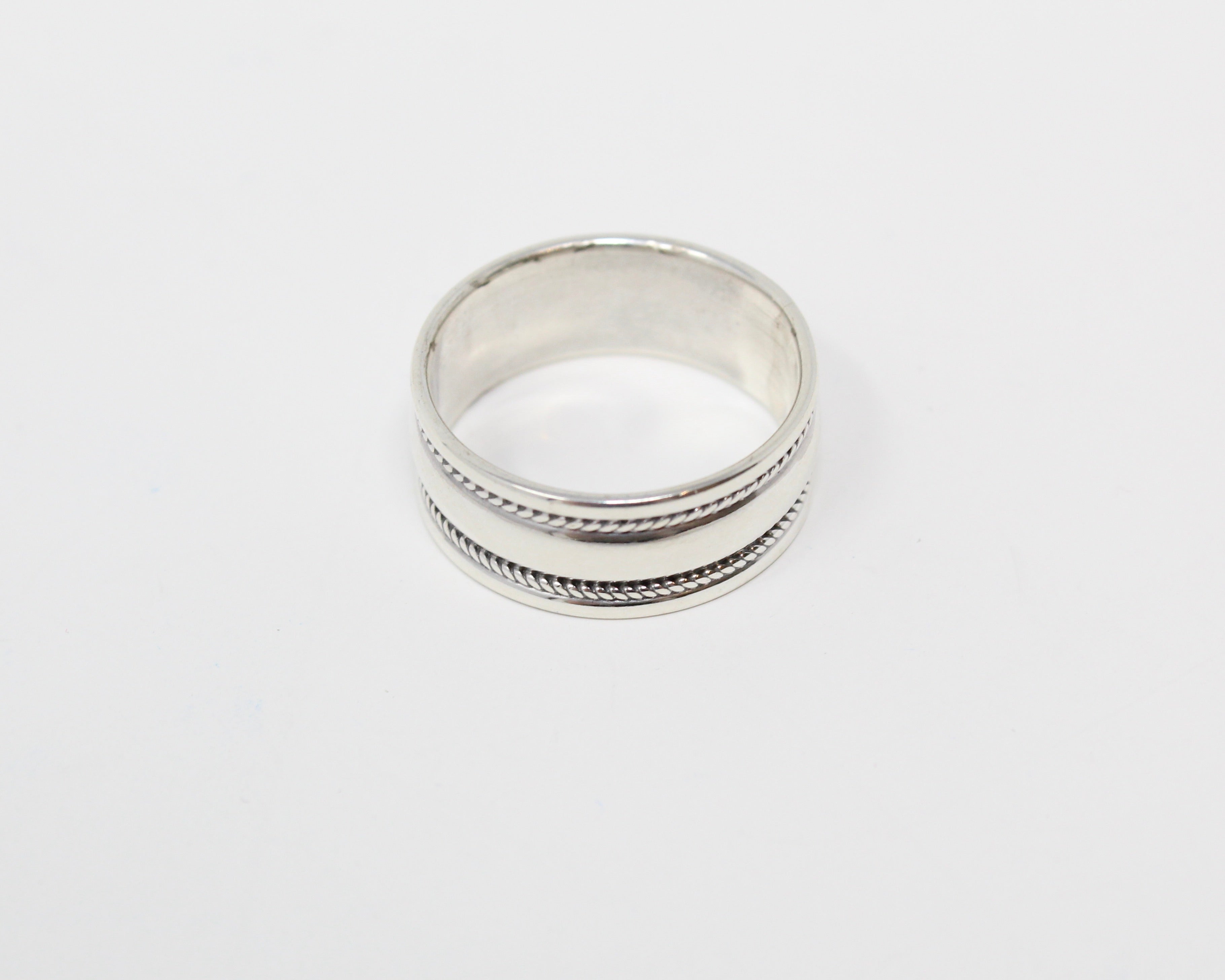 RAPH, bague argent sterling.