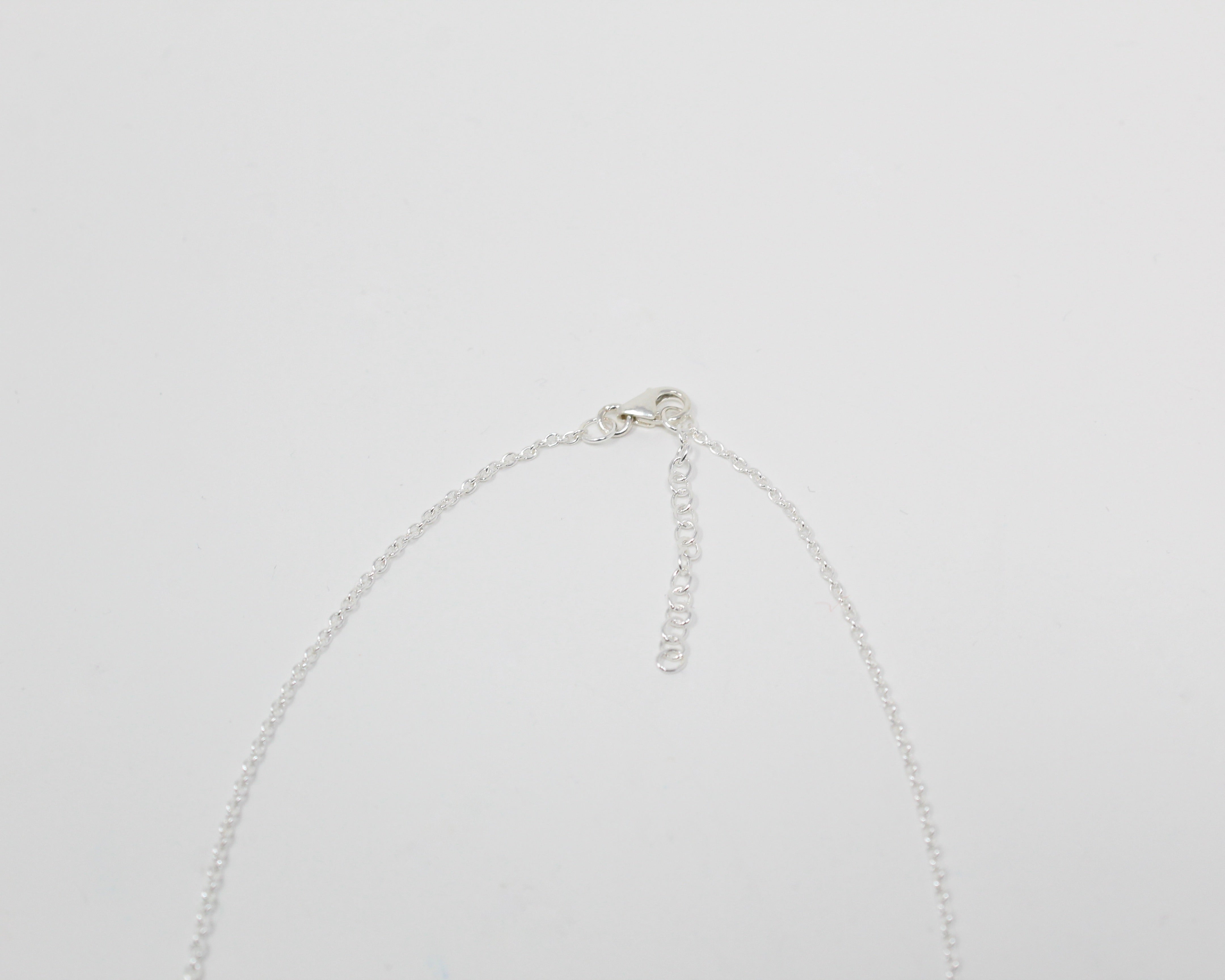 BULLE, collier argent sterling.