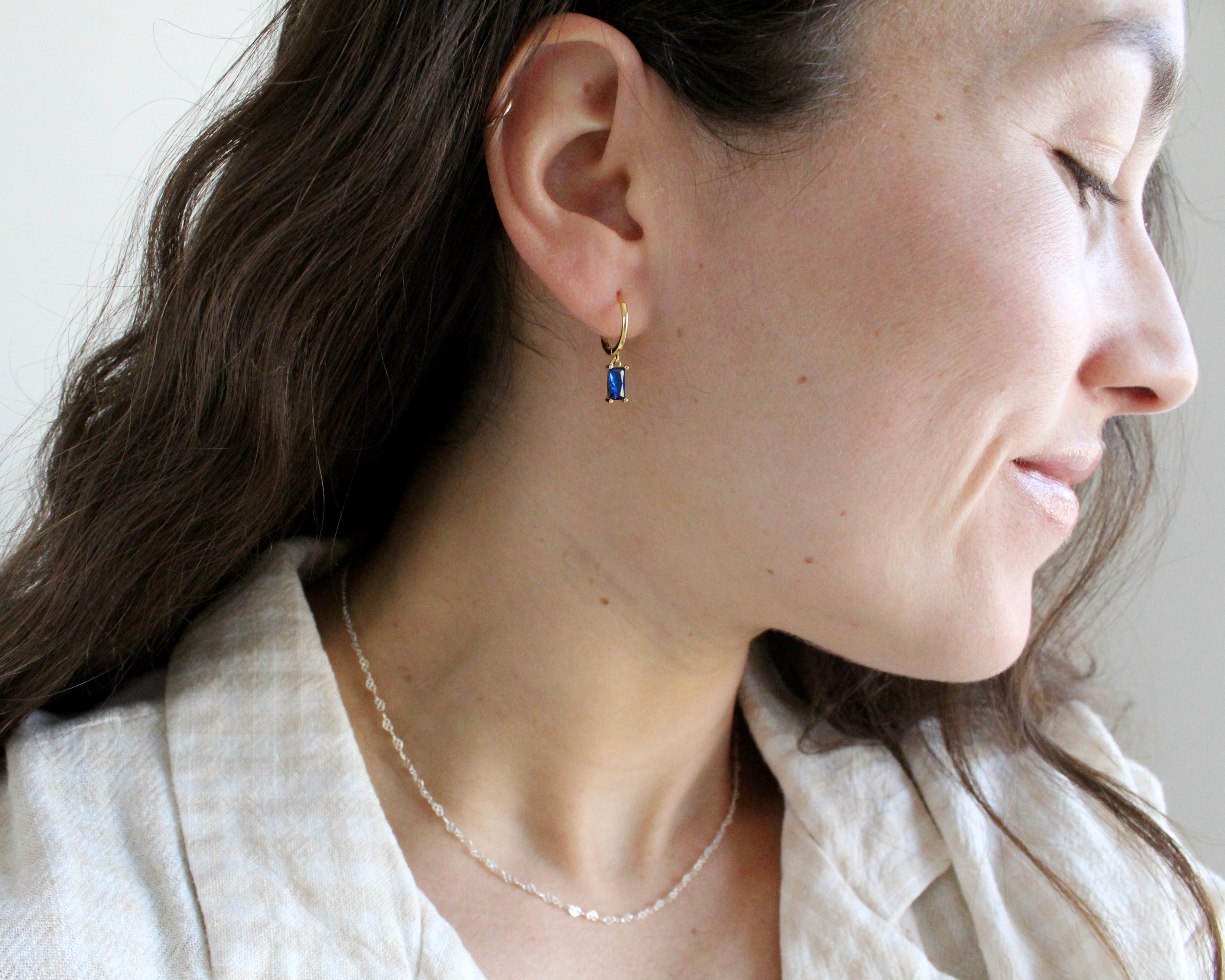 PRÉCIEUSE, boucle d'oreille, or vermeil.