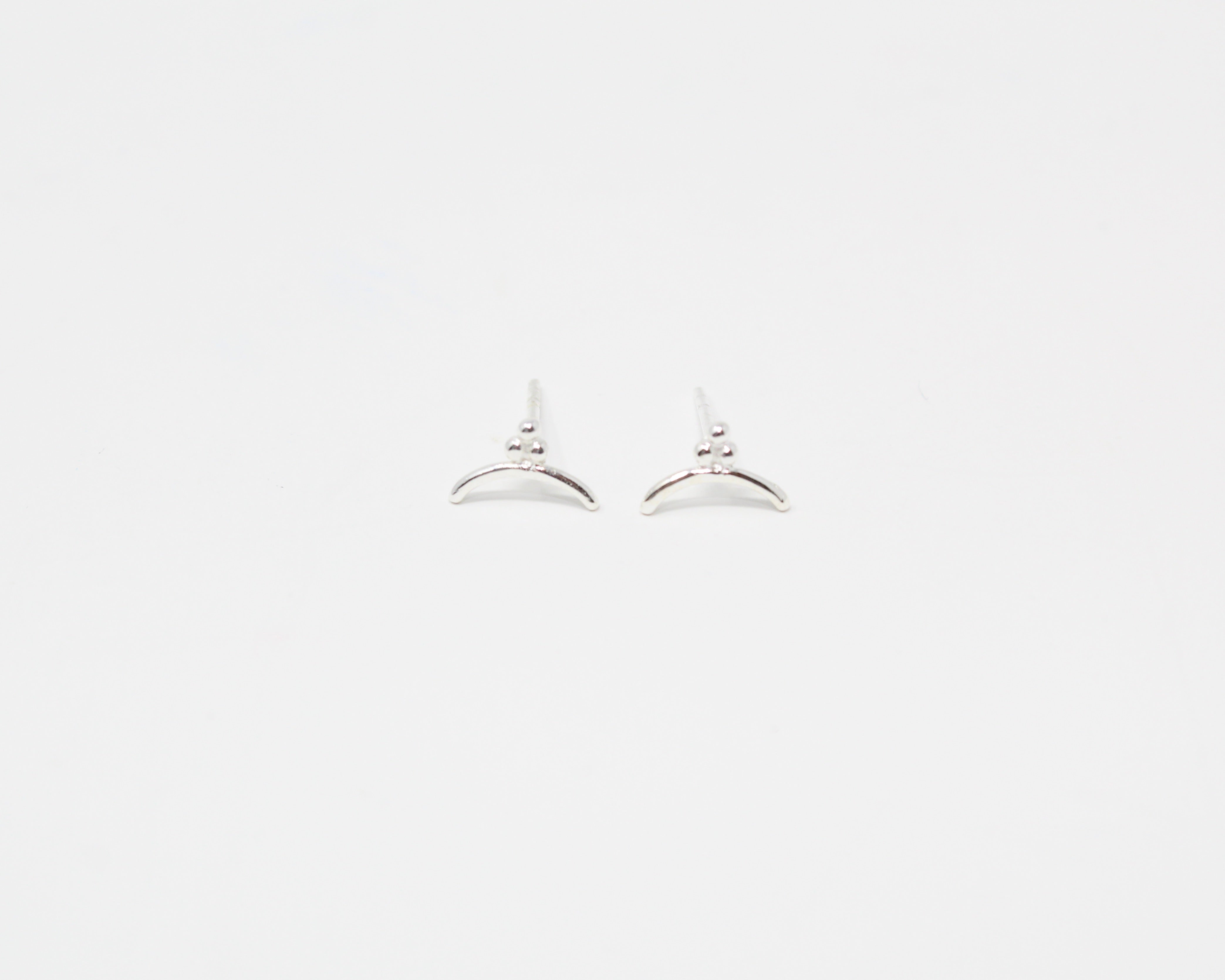 THARA, boucles d'oreilles argent sterling.