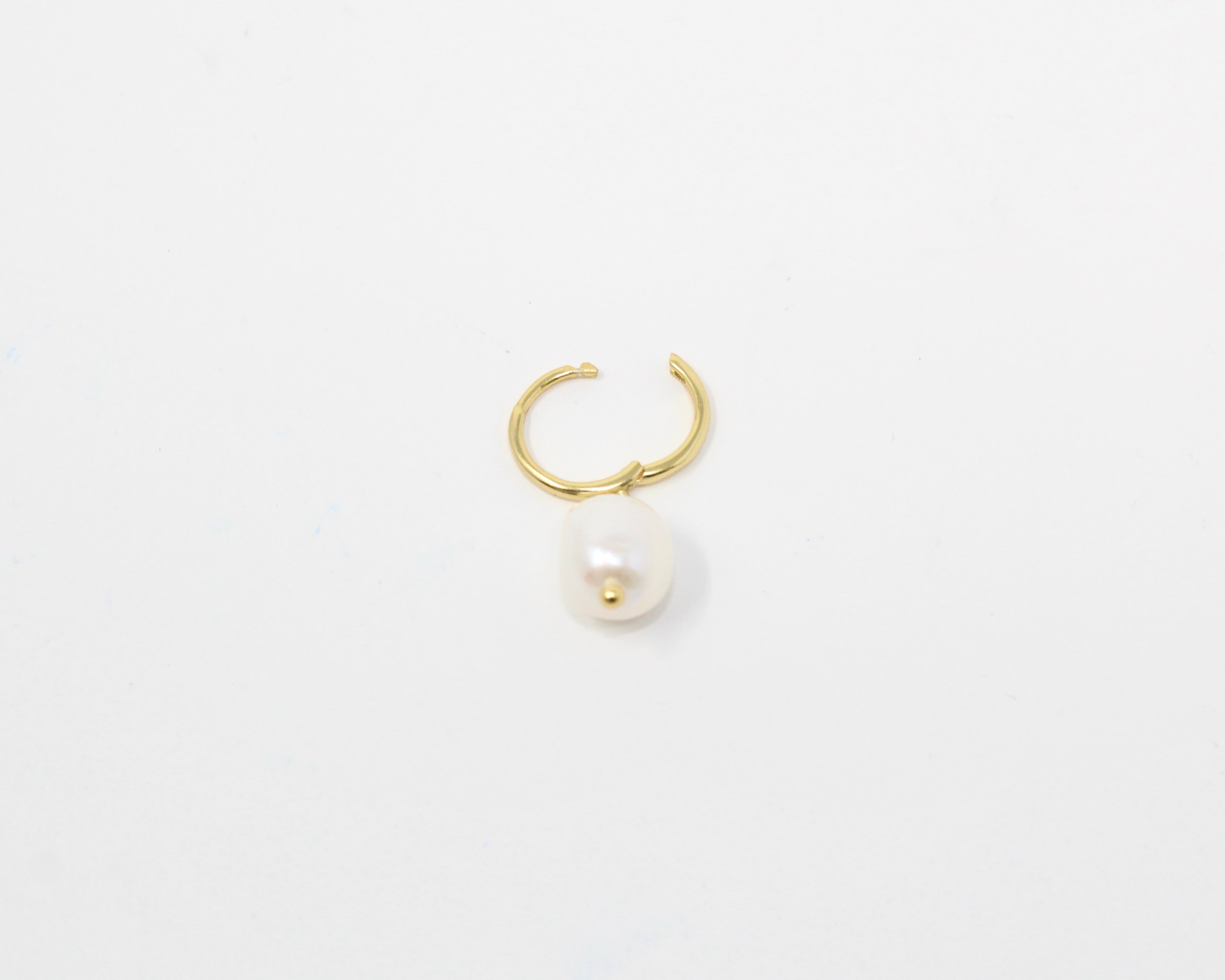 PERLA, boucle d'oreille or vermeil.