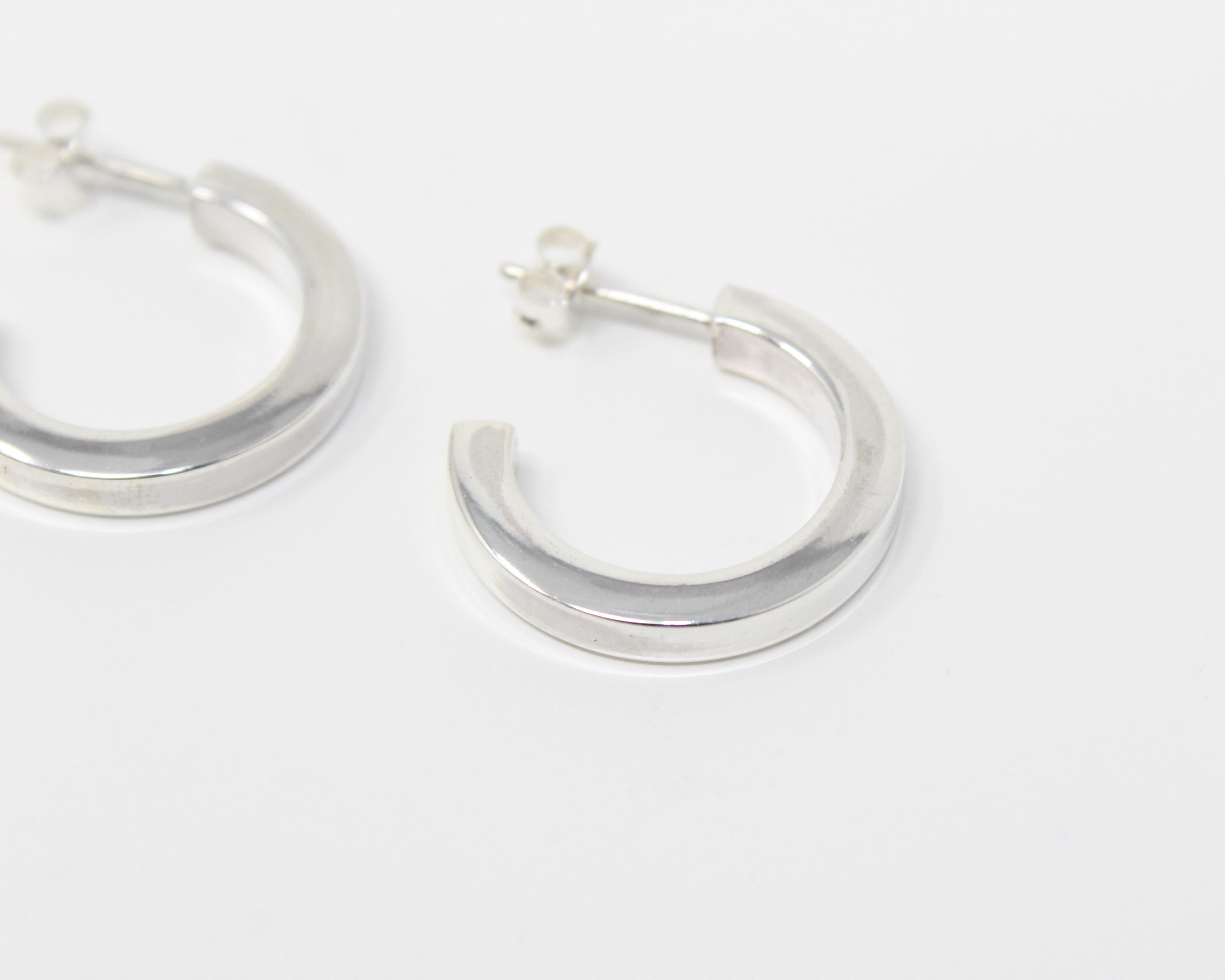 CHARLOTTE, boucles d'oreilles argent sterling.