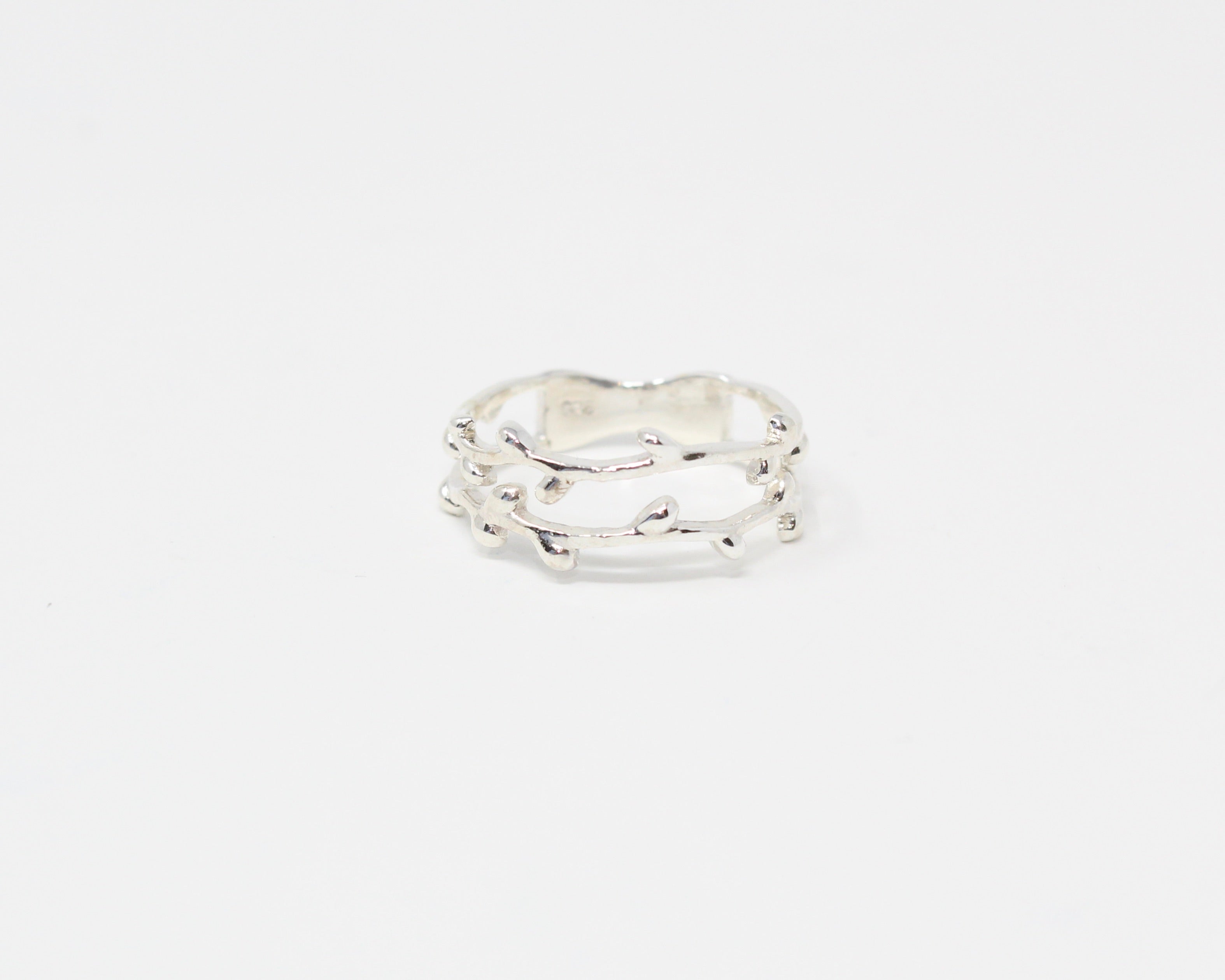 ANÉMONE, bague argent sterling.
