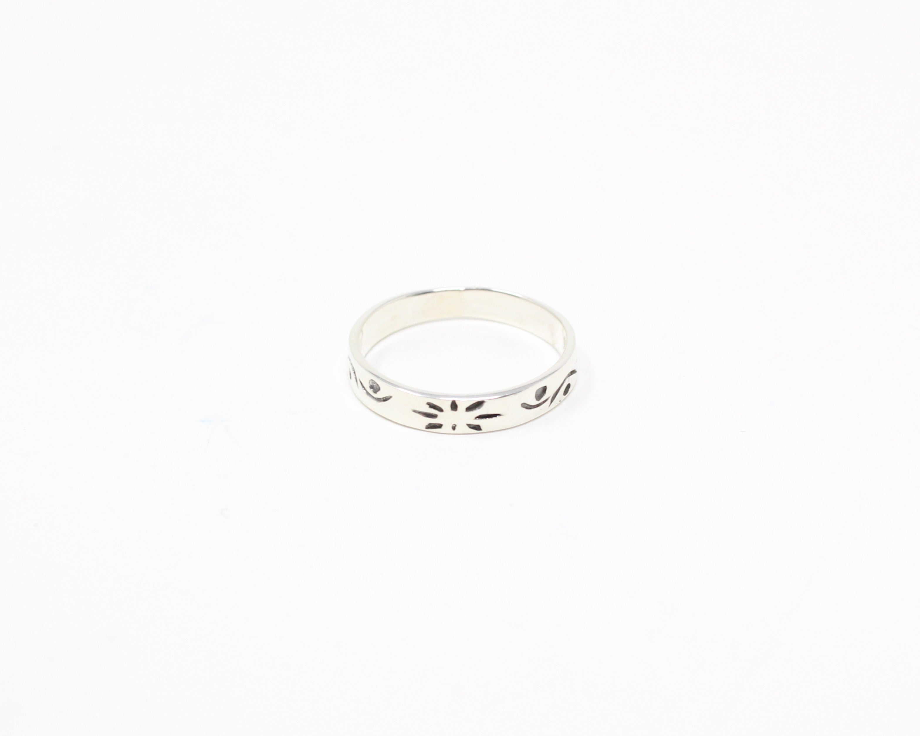 TROPIQUE, bague argent sterling.