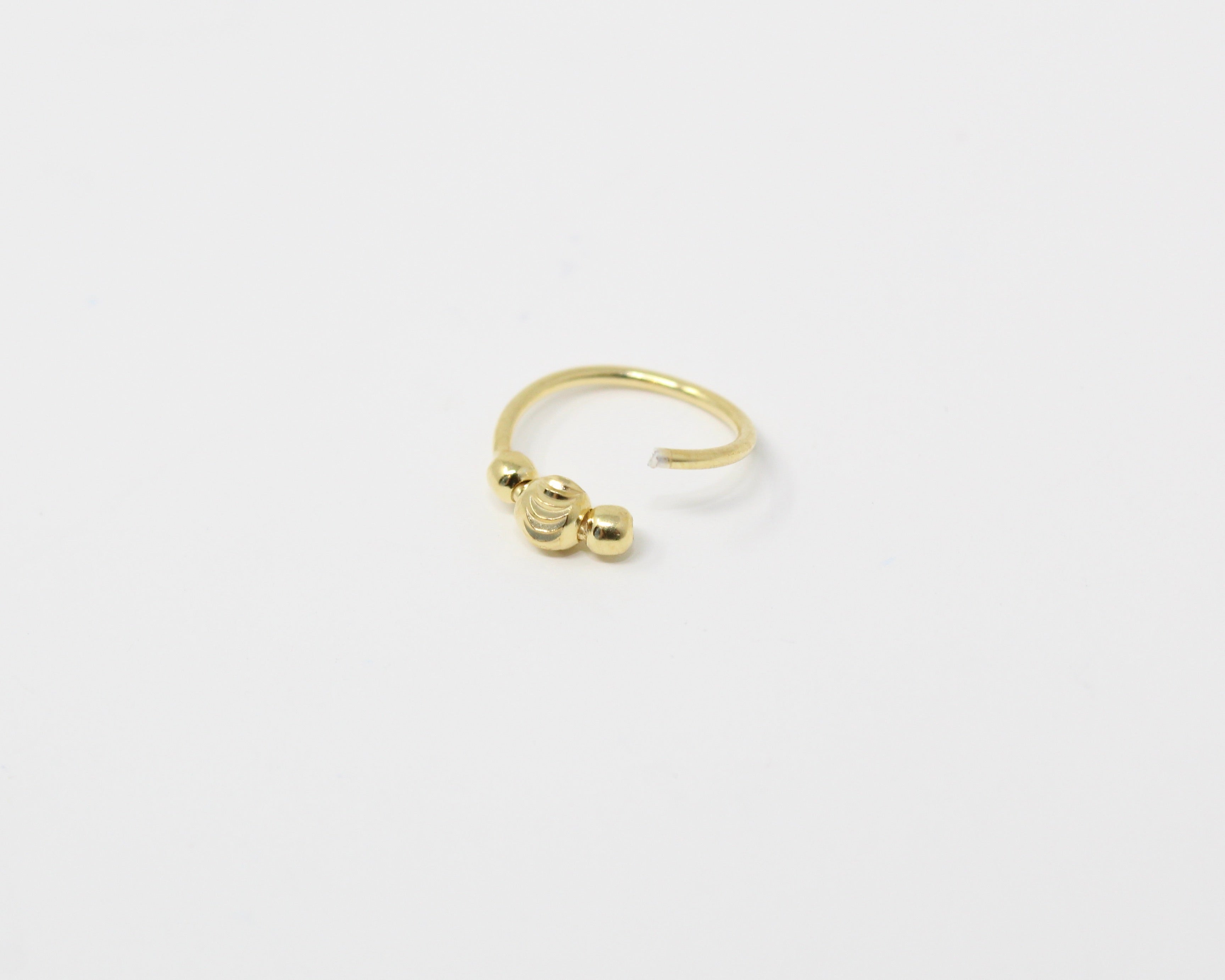 ORION, boucle d'oreille or vermeil, argent sterling plaqué or.