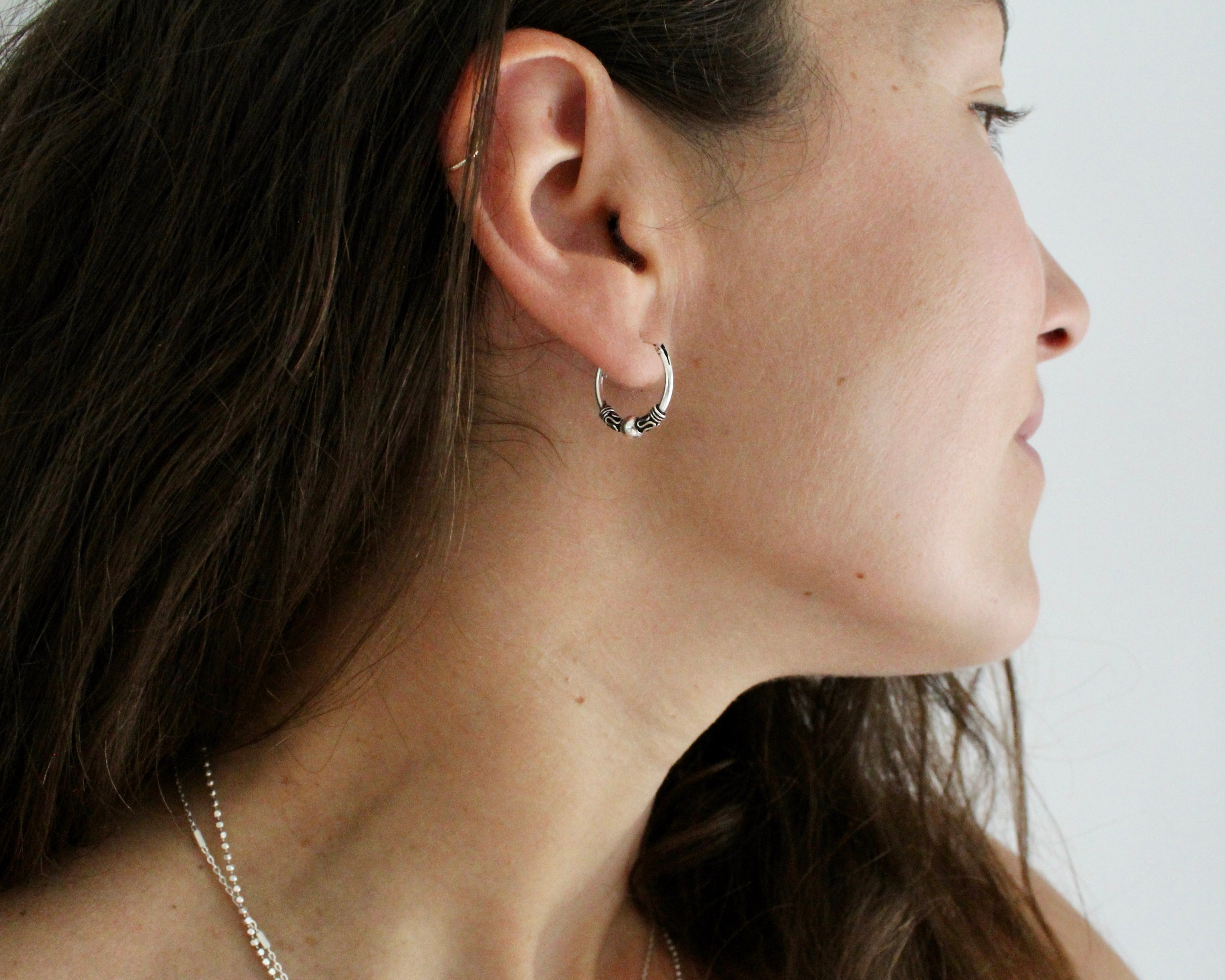 SUD, anneaux argent sterling.