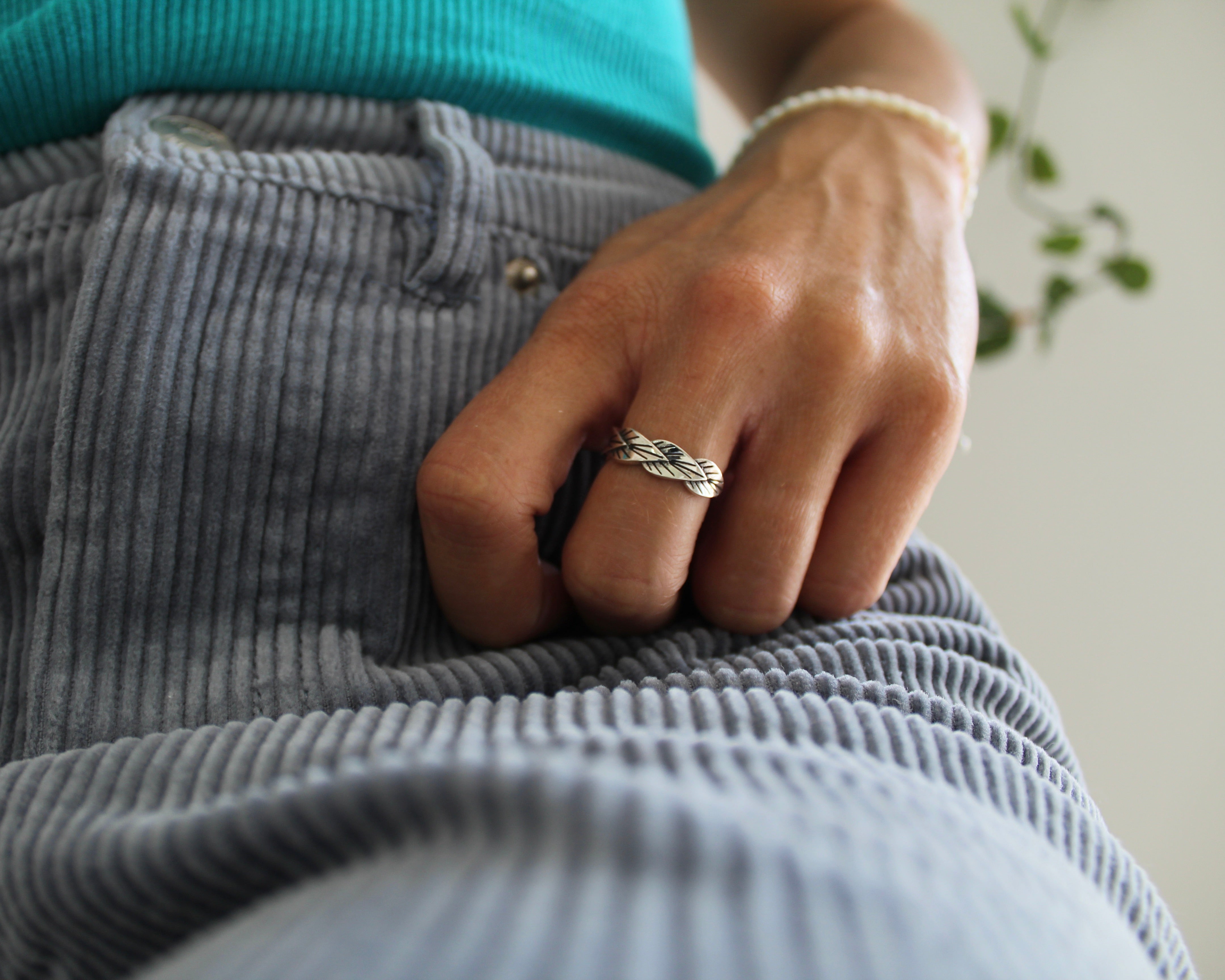 PALMA, bague argent sterling.