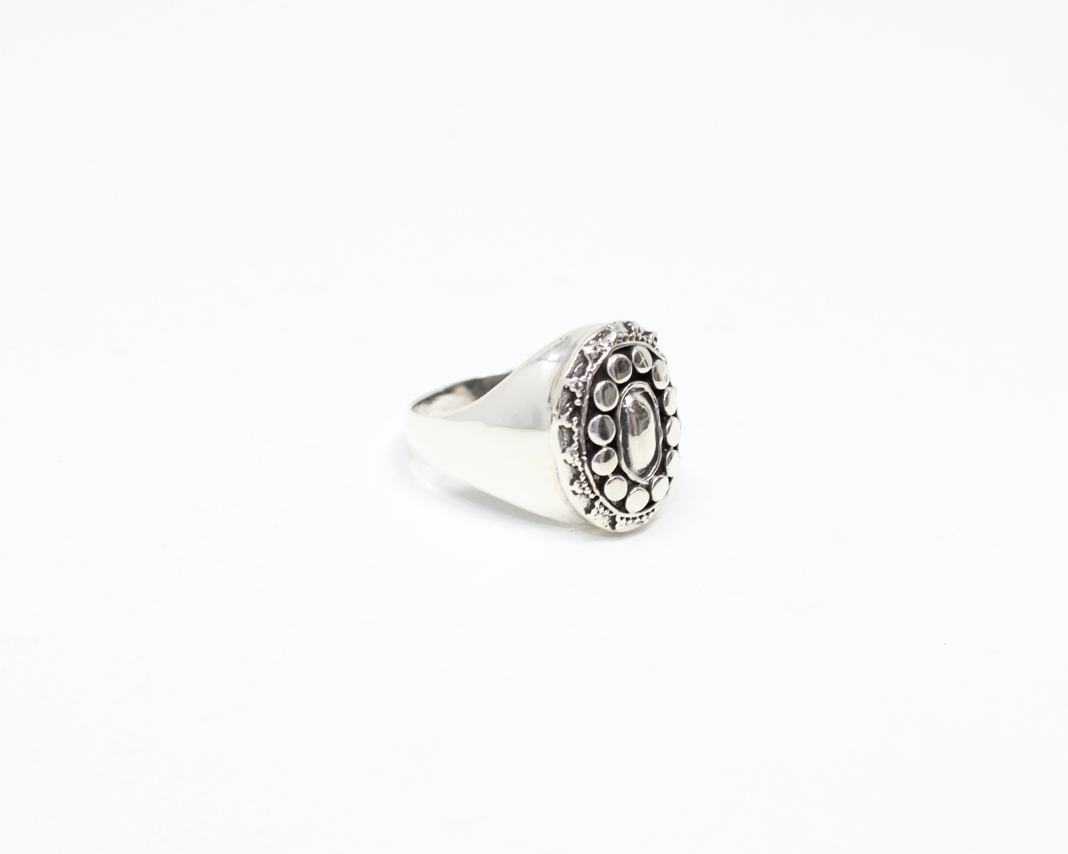 KALOUM, bague argent sterling.