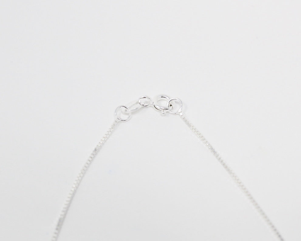 MARCELLE, chaine argent sterling.