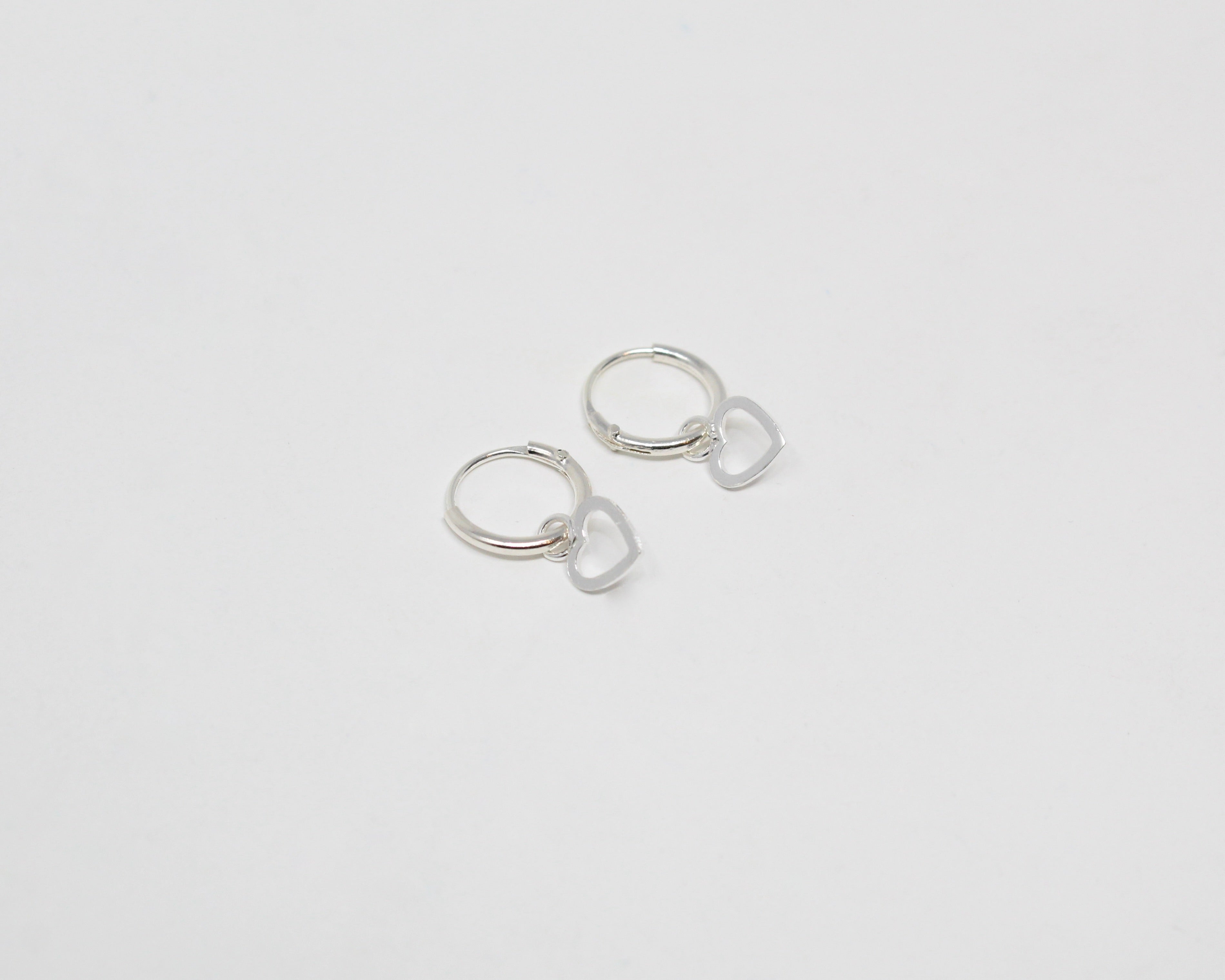 TENDRESSE - Boucle d'oreille argent sterling.