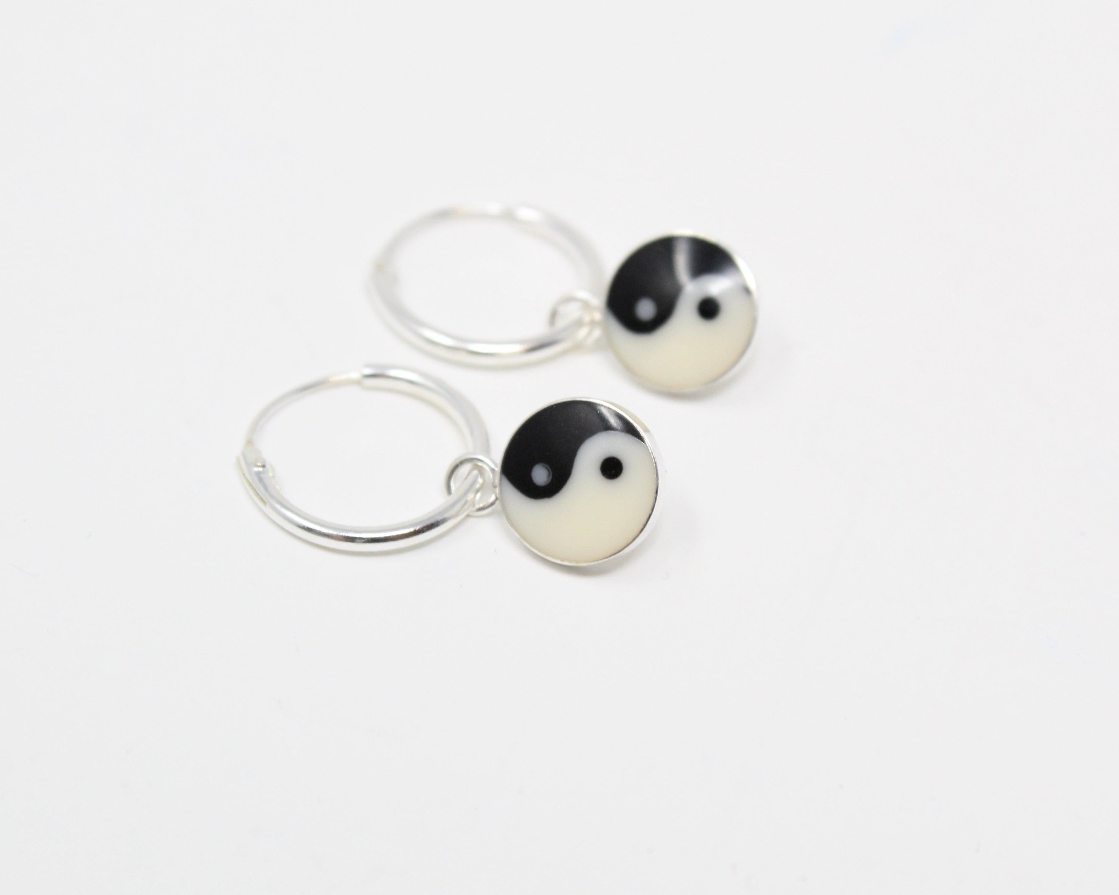 YANG, boucle d'oreille argent sterling.