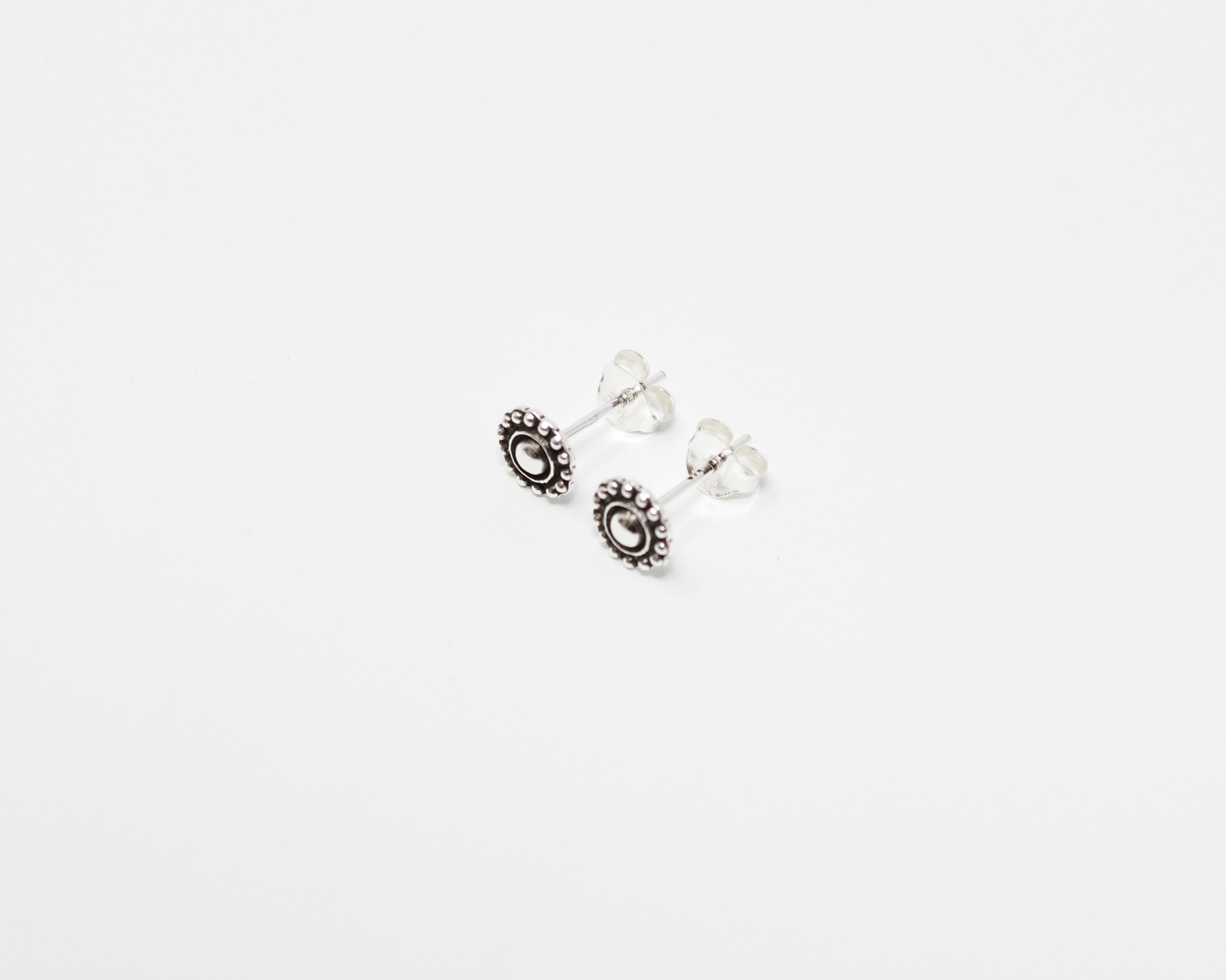 SENNAI, boucle d'oreille argent sterling.
