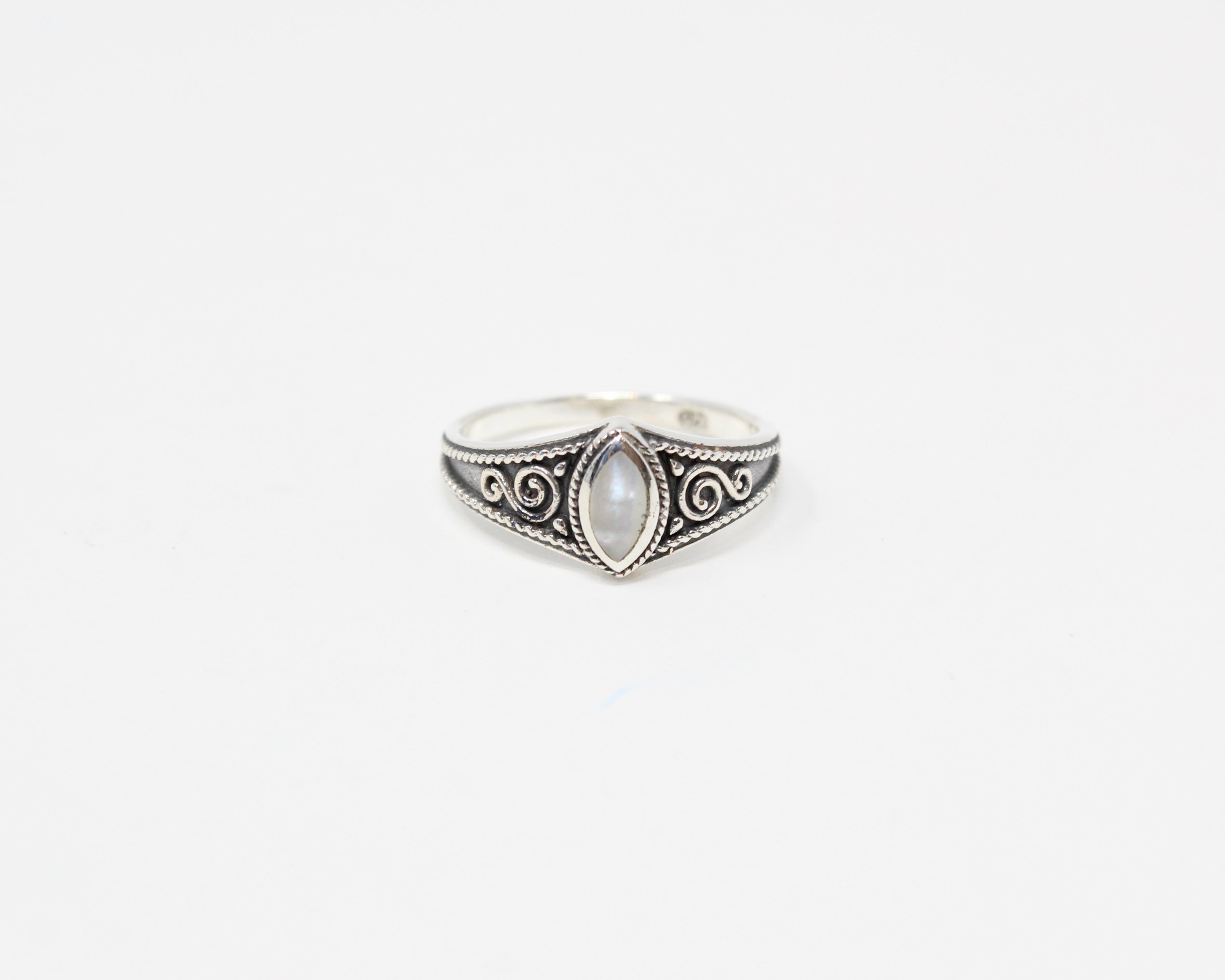 LITTORAL, baguer argent sterling.