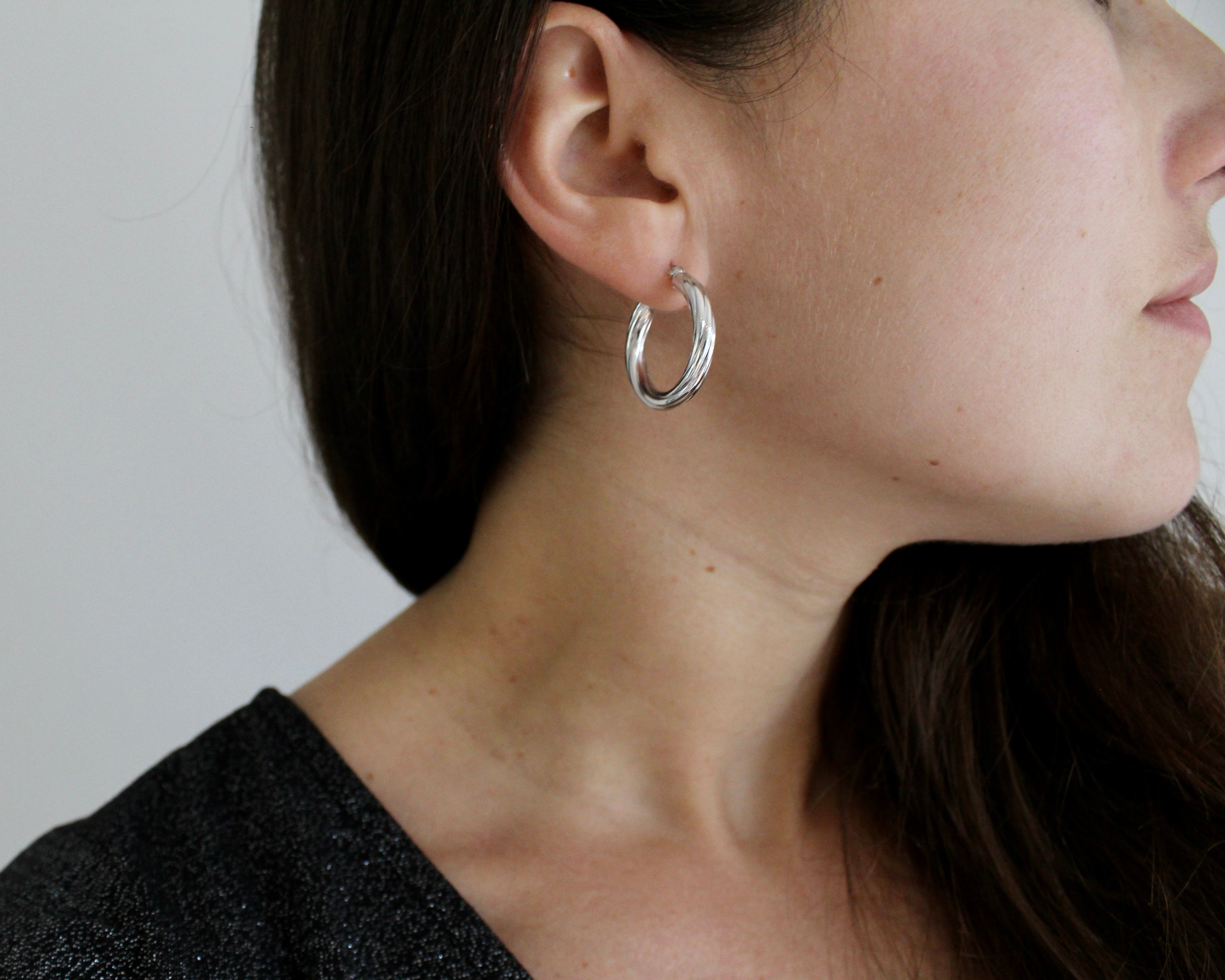 VITA, anneaux argent sterling.