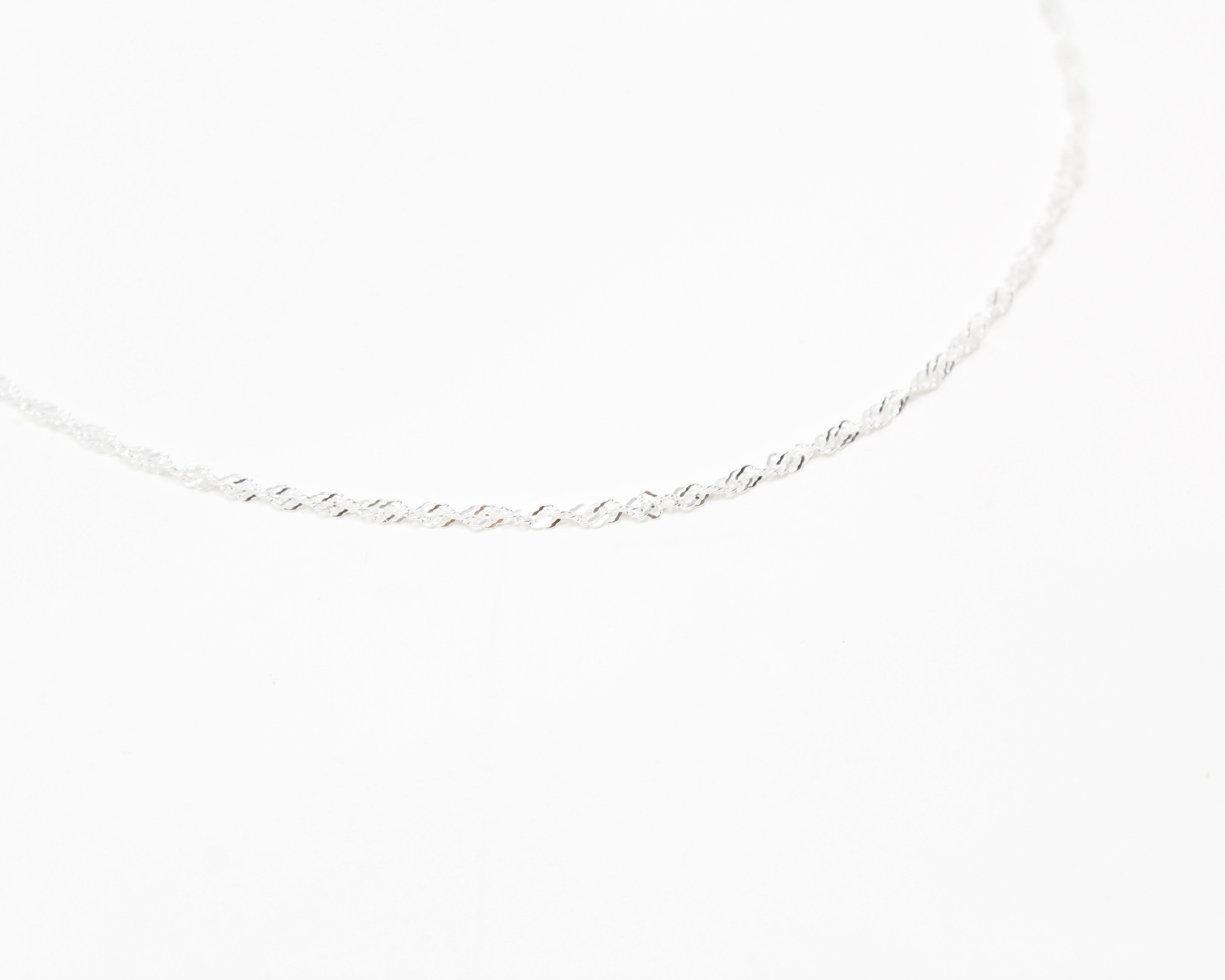 DIVINE, chaine argent sterling.