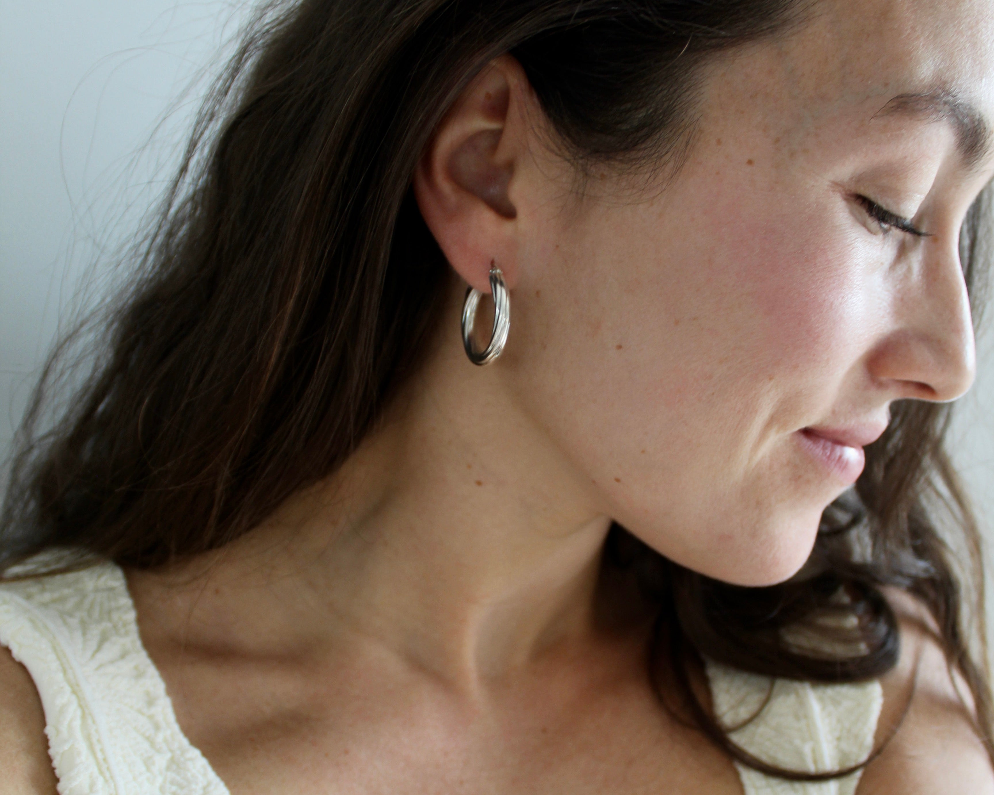 VITA, anneaux argent sterling.