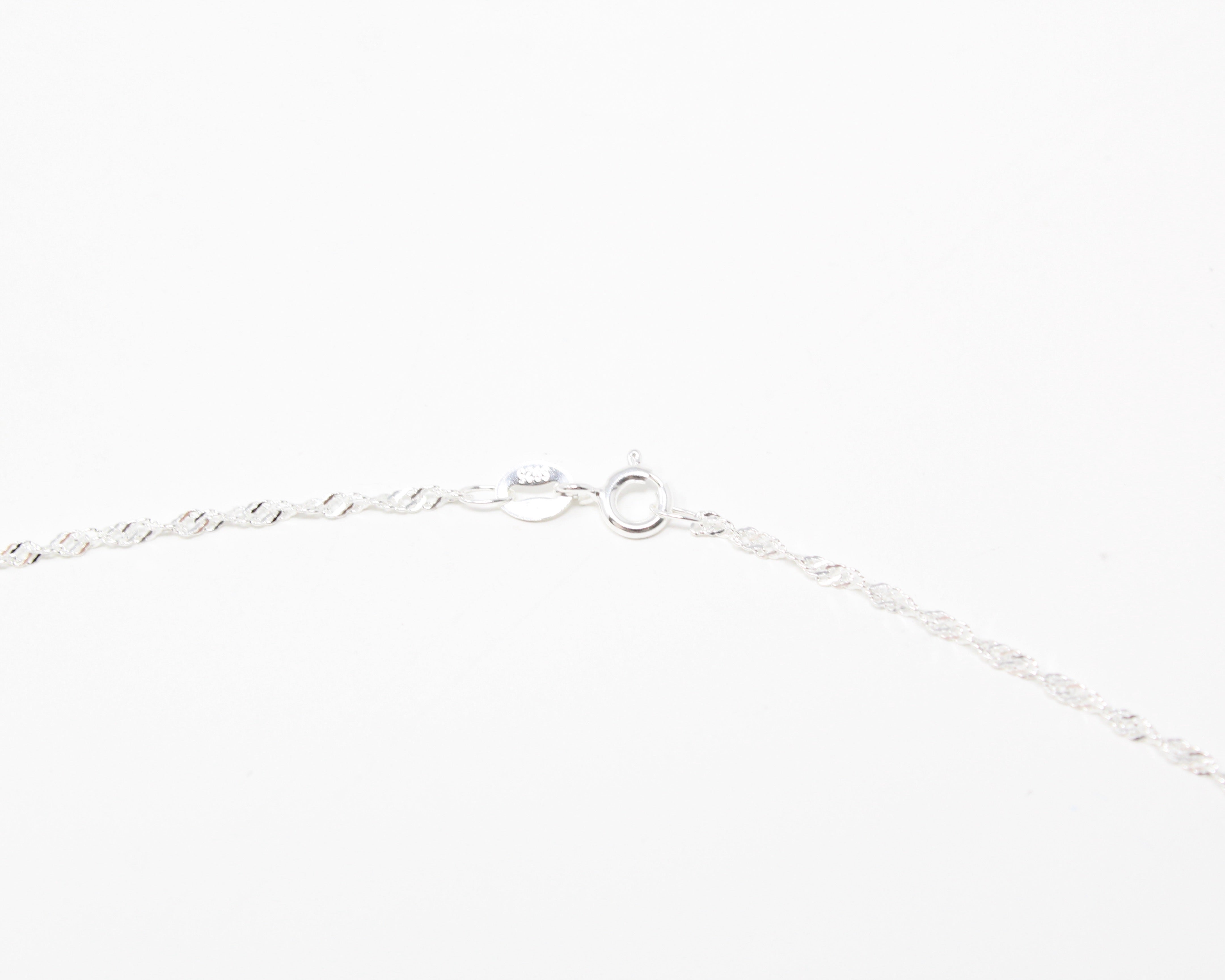 DIVINE, chaine argent sterling.