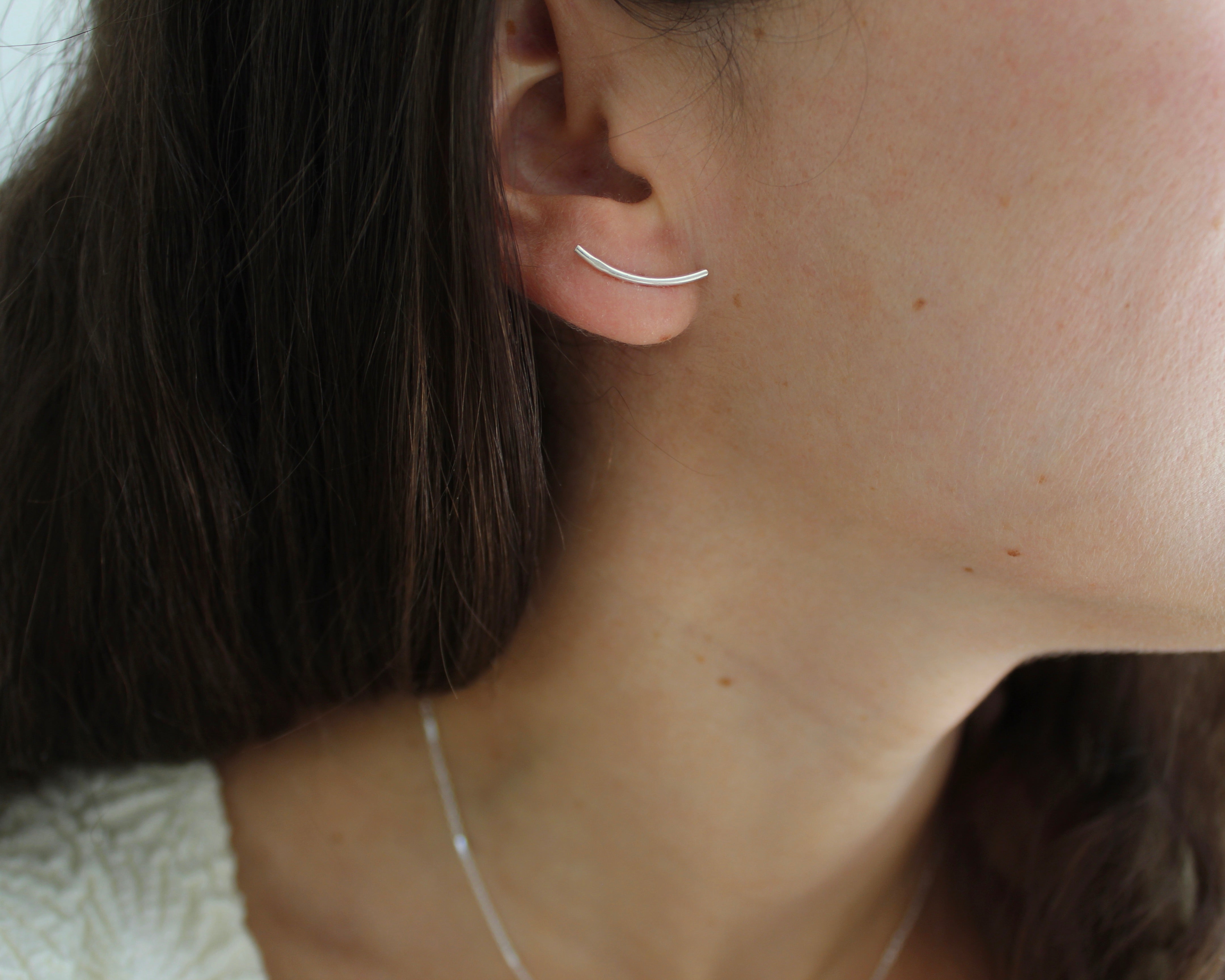 JUDY, boucles d'oreilles argent sterling.