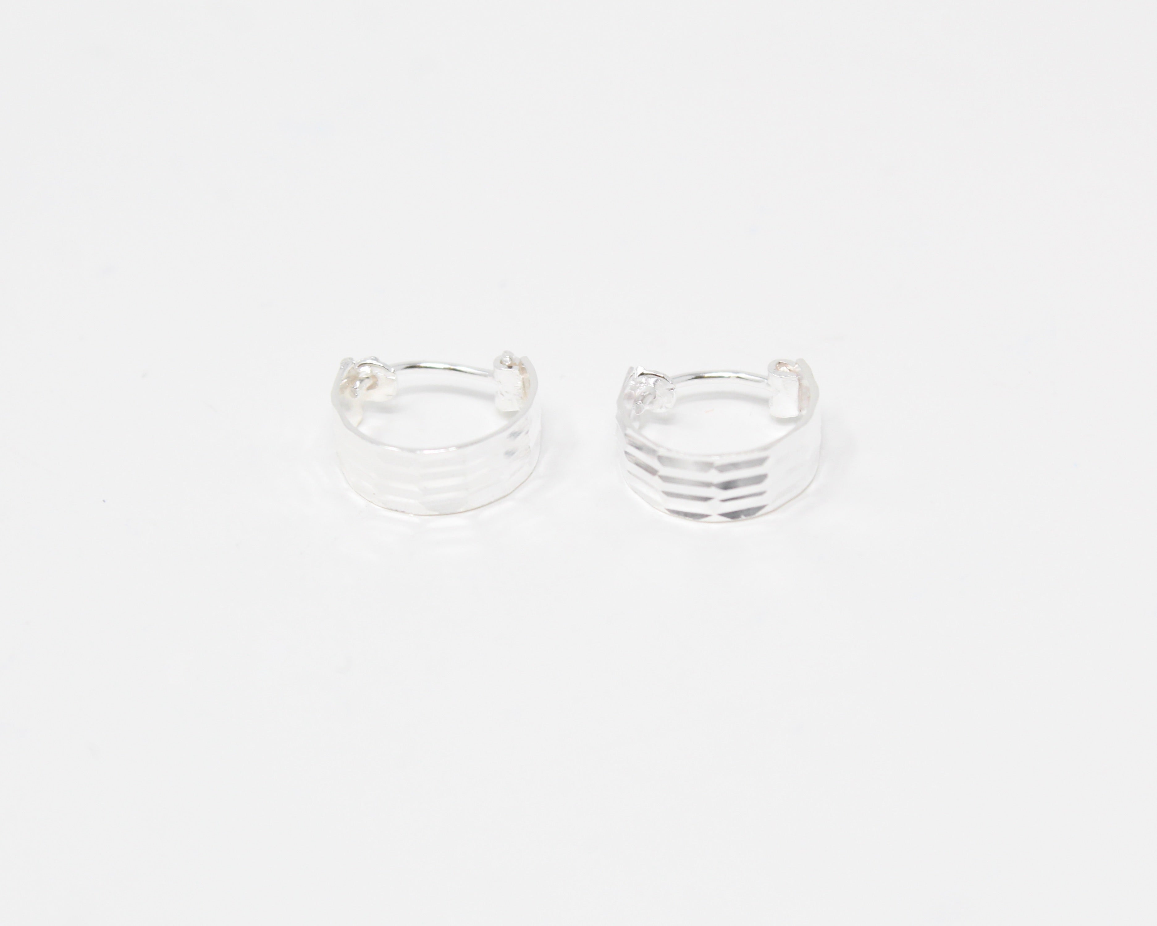 HOROS, anneaux argent sterling.