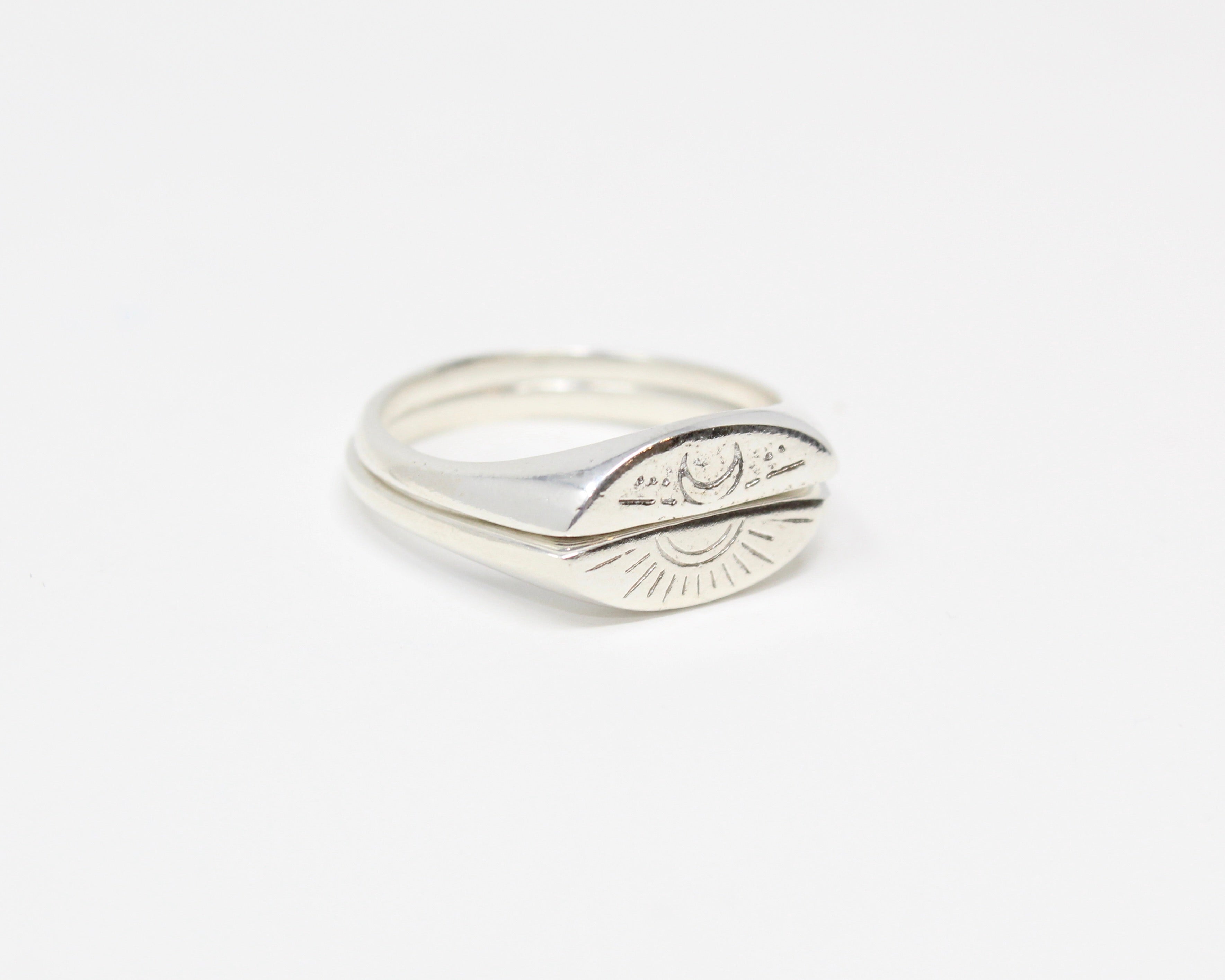 BÉTEL, bague argent sterling.