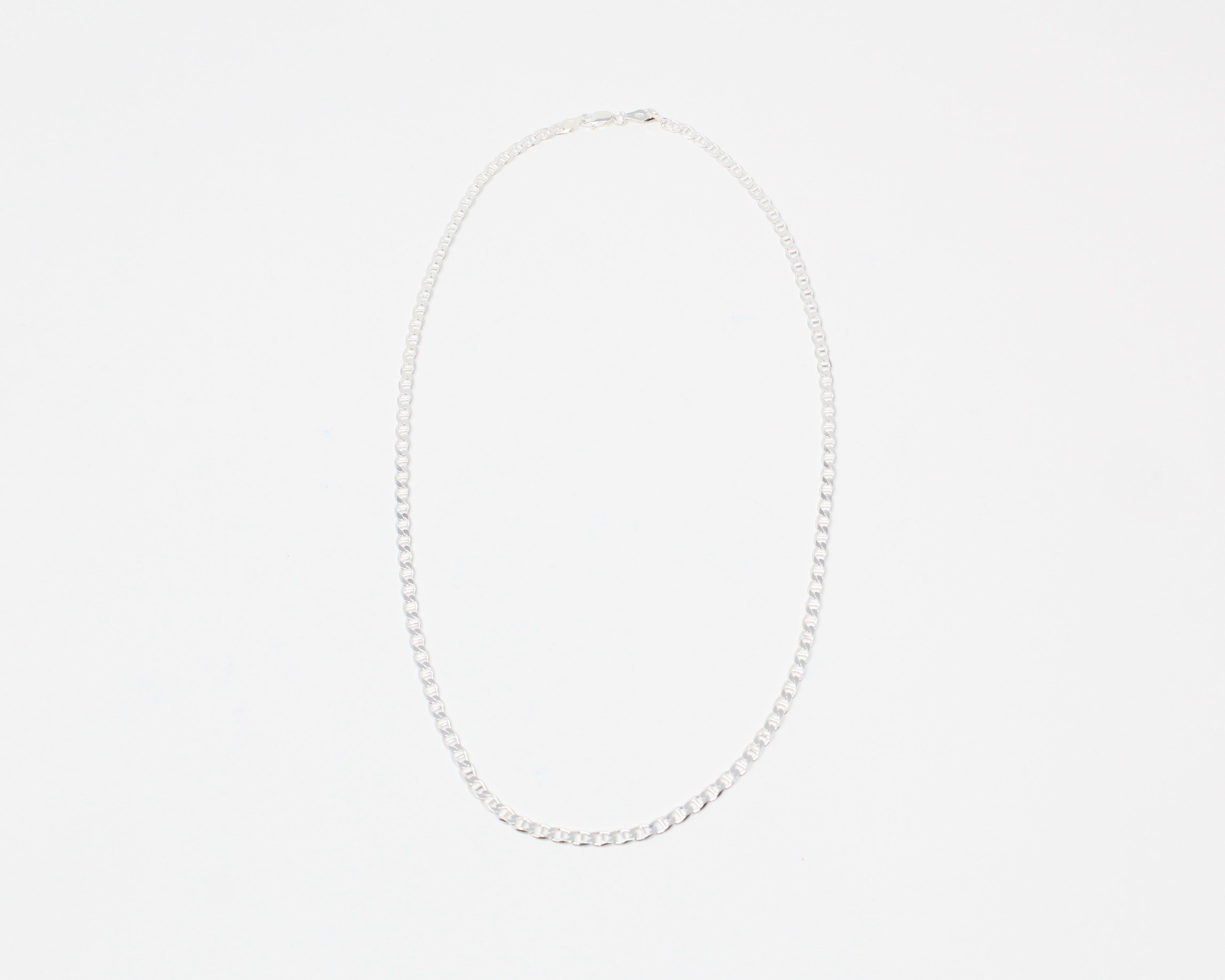 HUBERT, chaine en argent sterling.