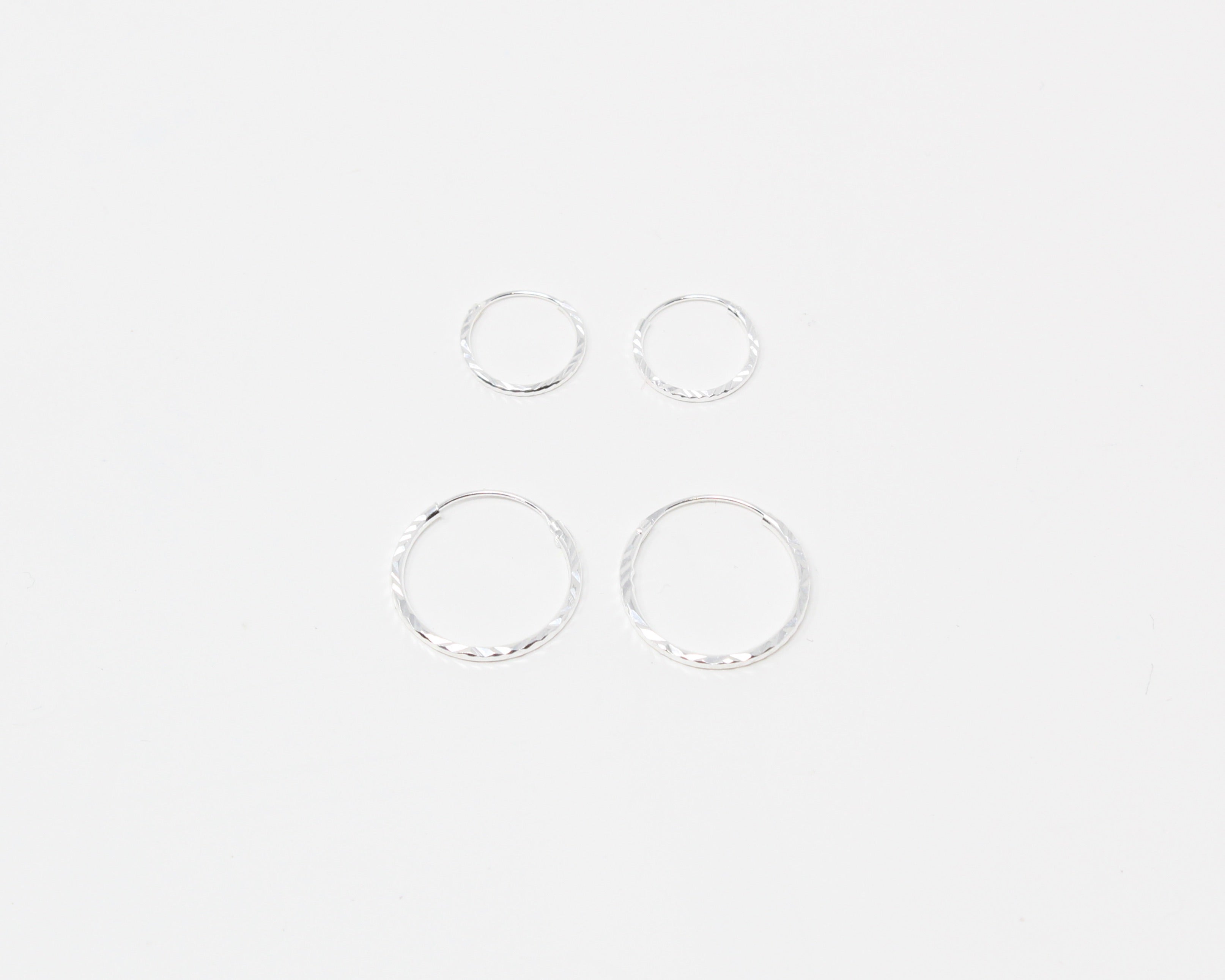 ASTRAL, anneaux argent sterling.