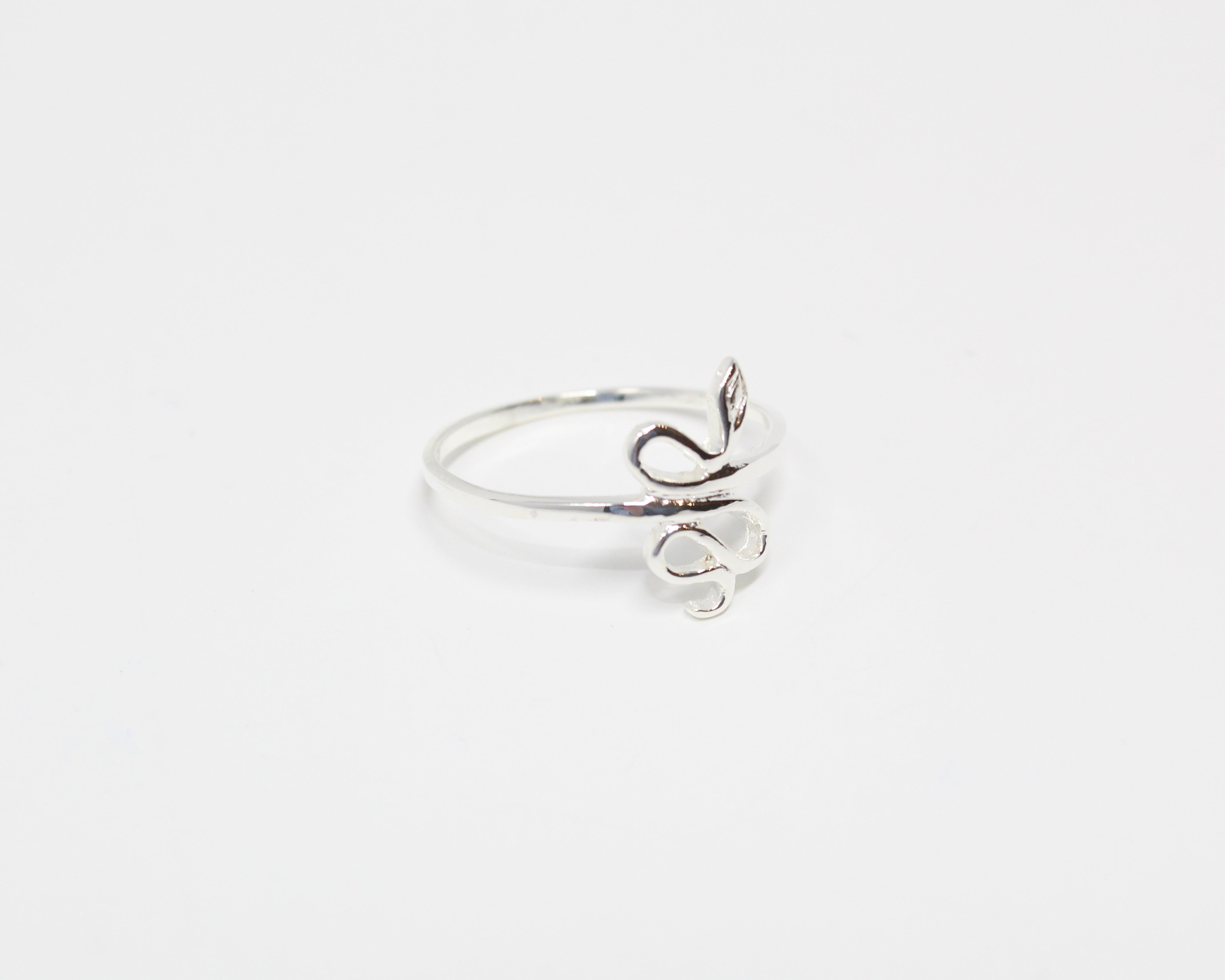SERPENT, bague argent sterling.