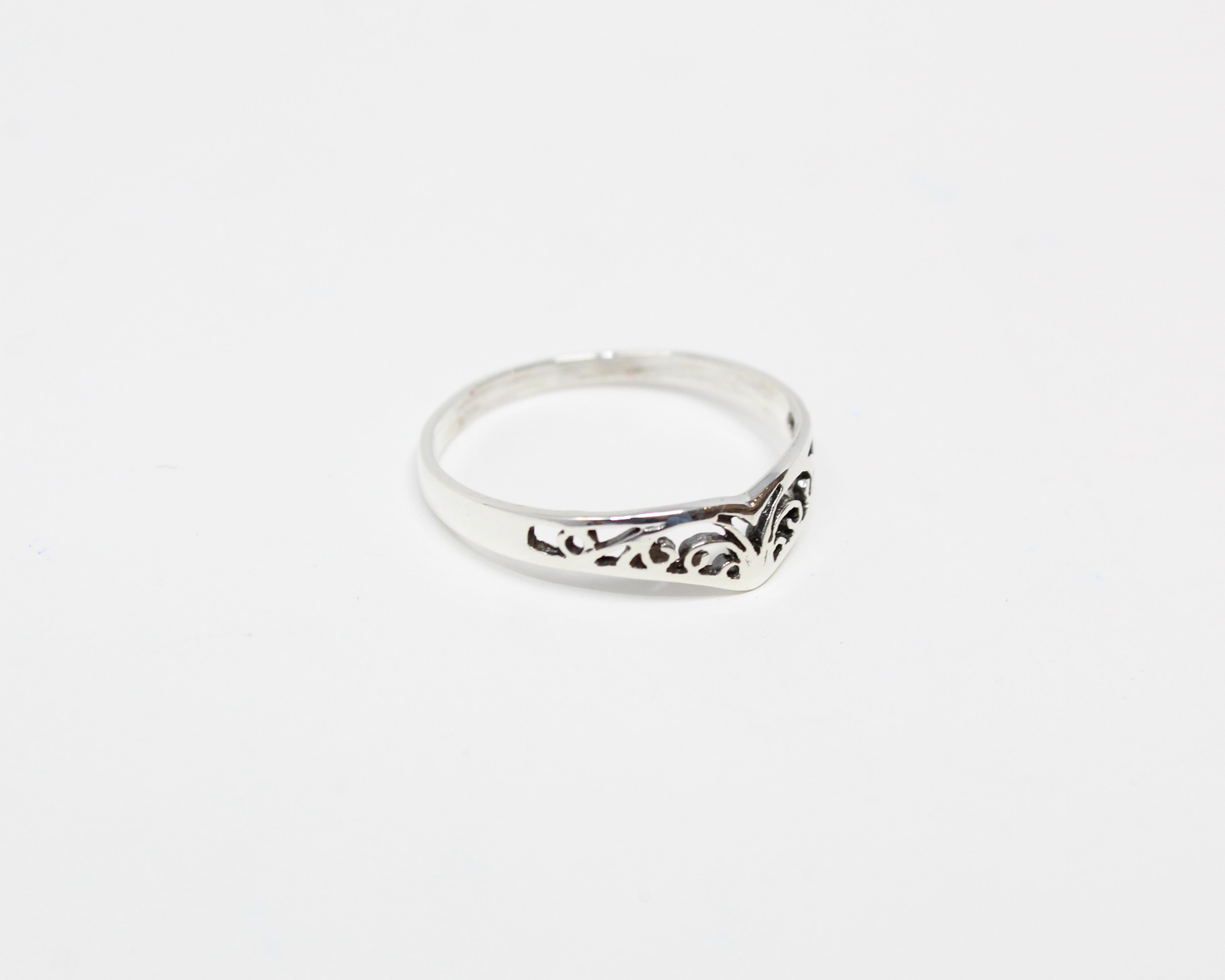 KARA, bague argent sterling.