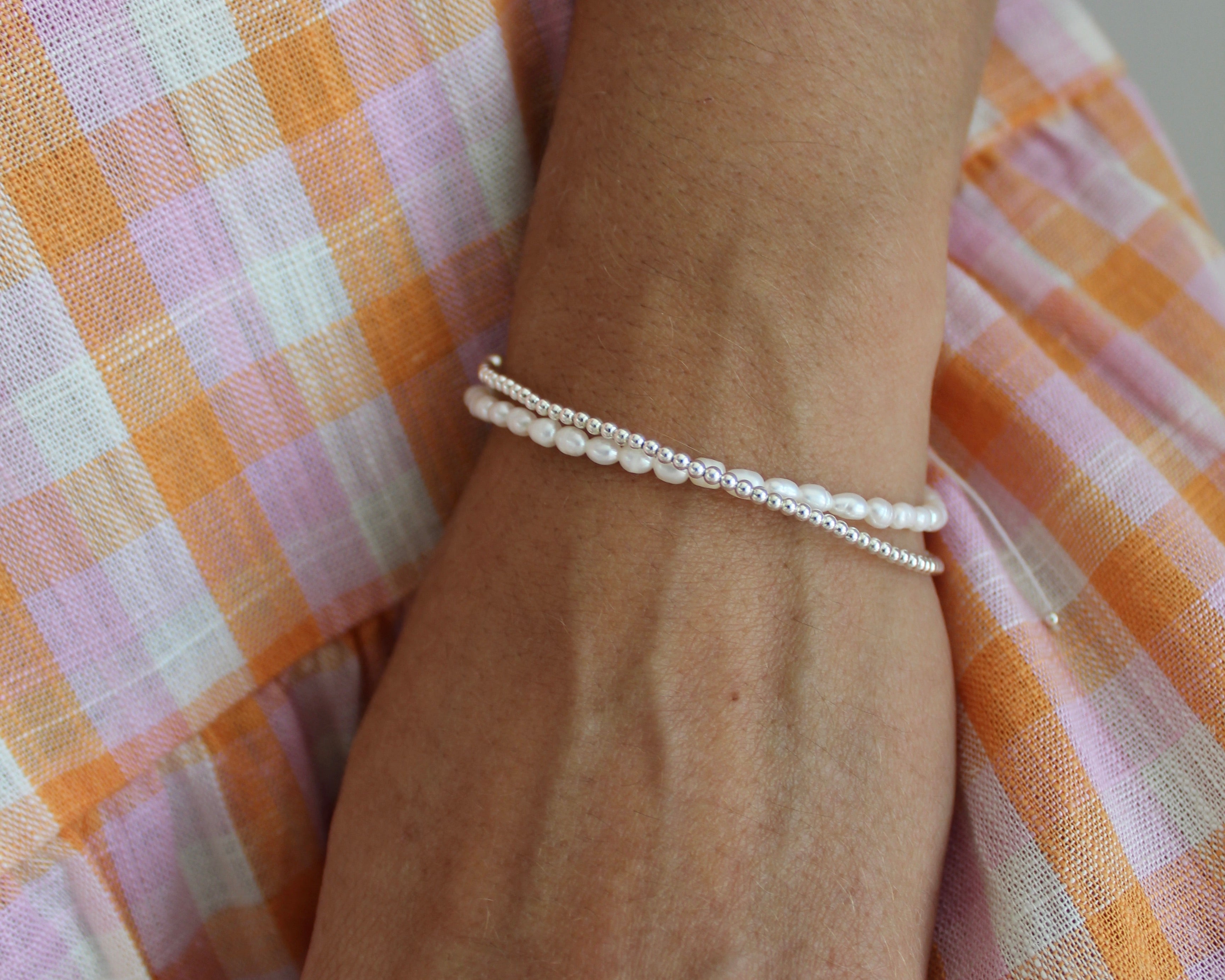 PAULINE, bracelet argent sterling.