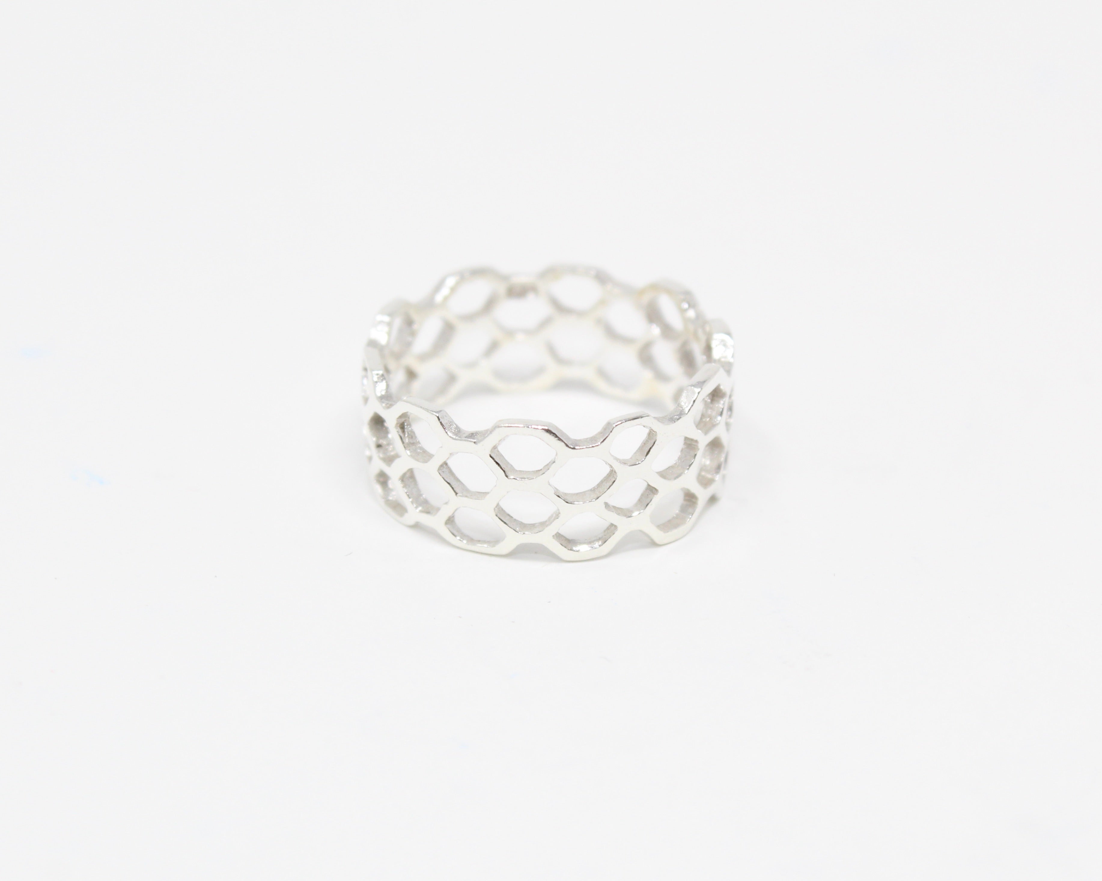 BEE, bague argent sterling.