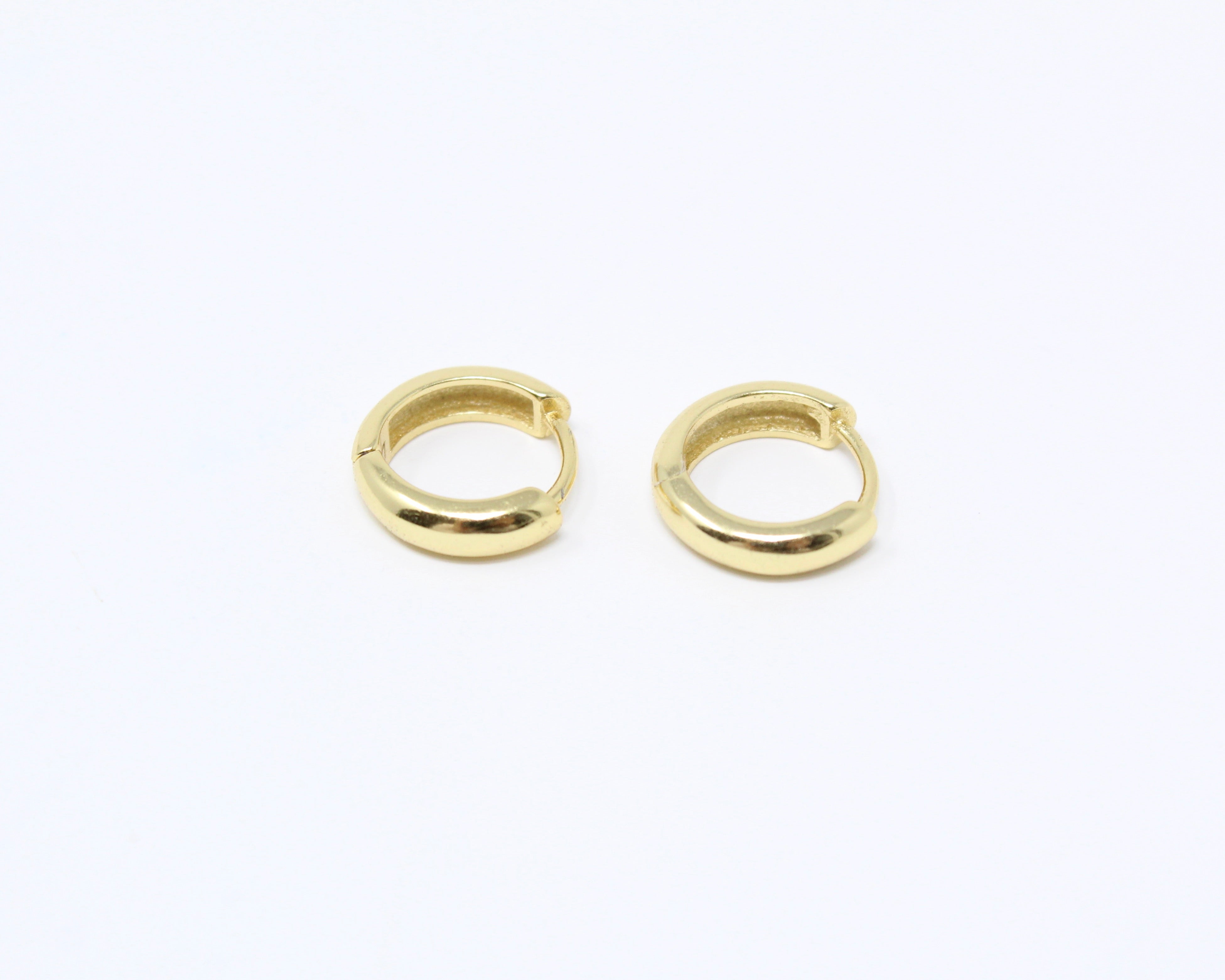 SOLI, boucles d'oreilles, or vermeil.