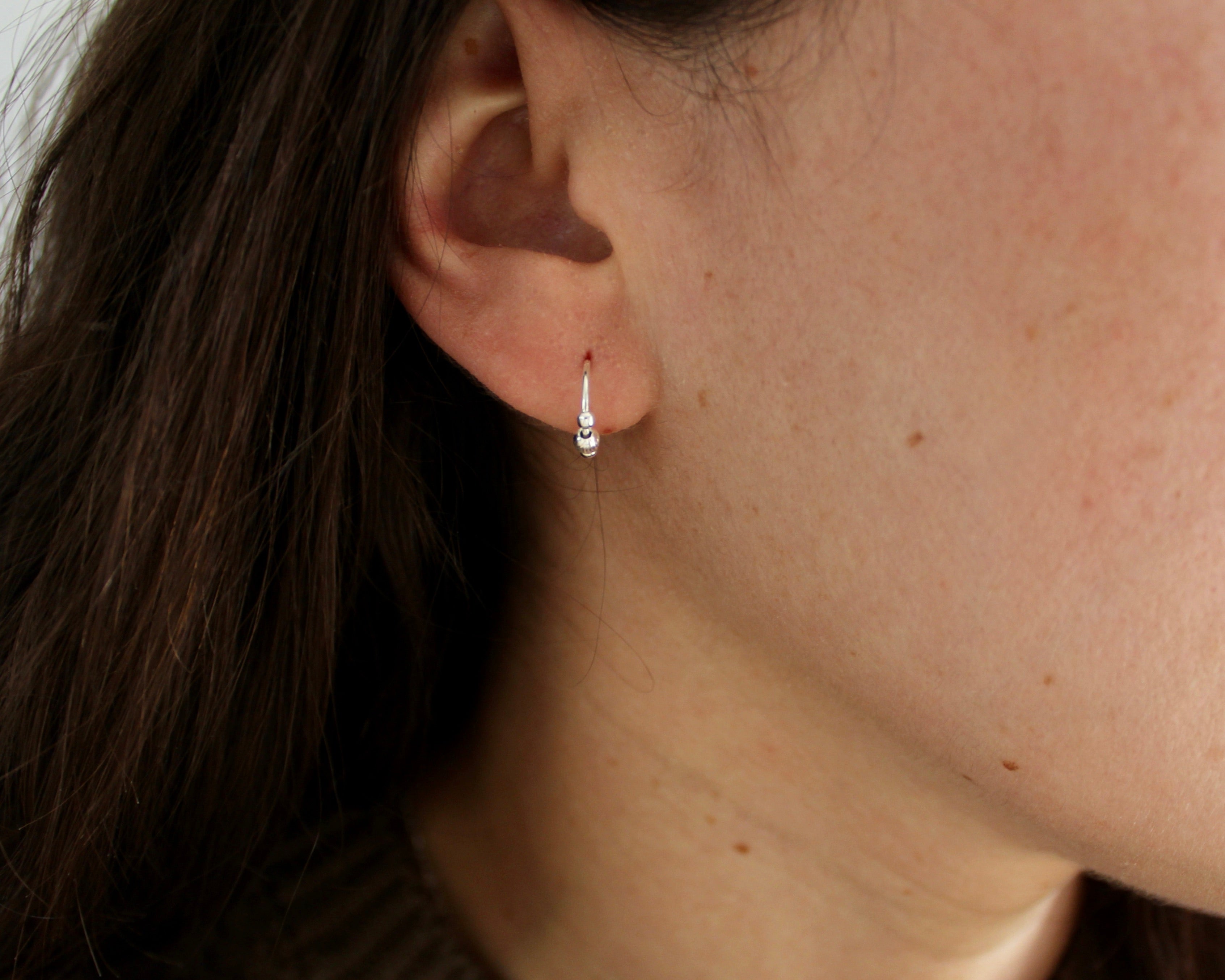 RAUM, anneaux argent sterling.