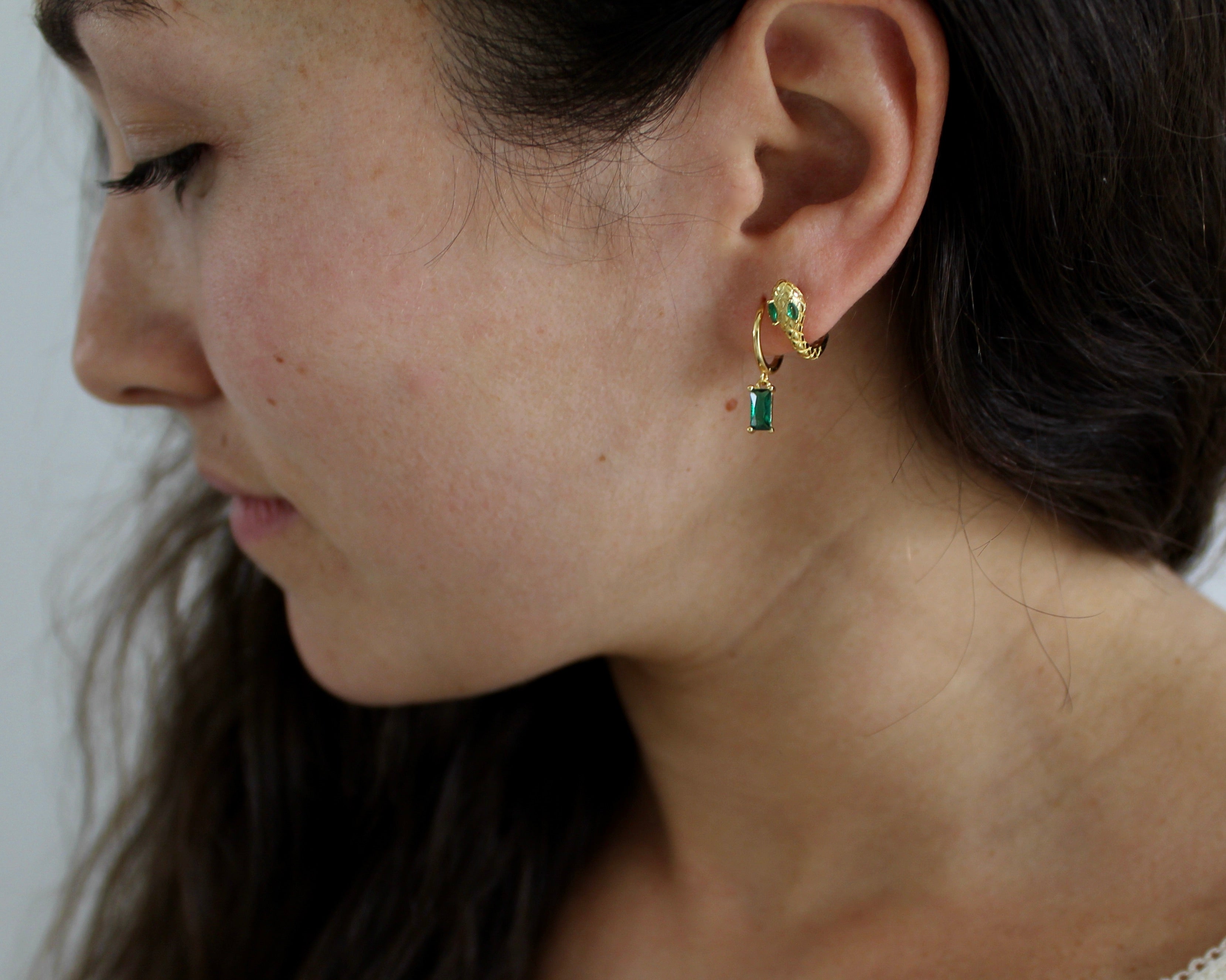 PRÉCIEUSE, boucles d'oreilles, or vermeil.