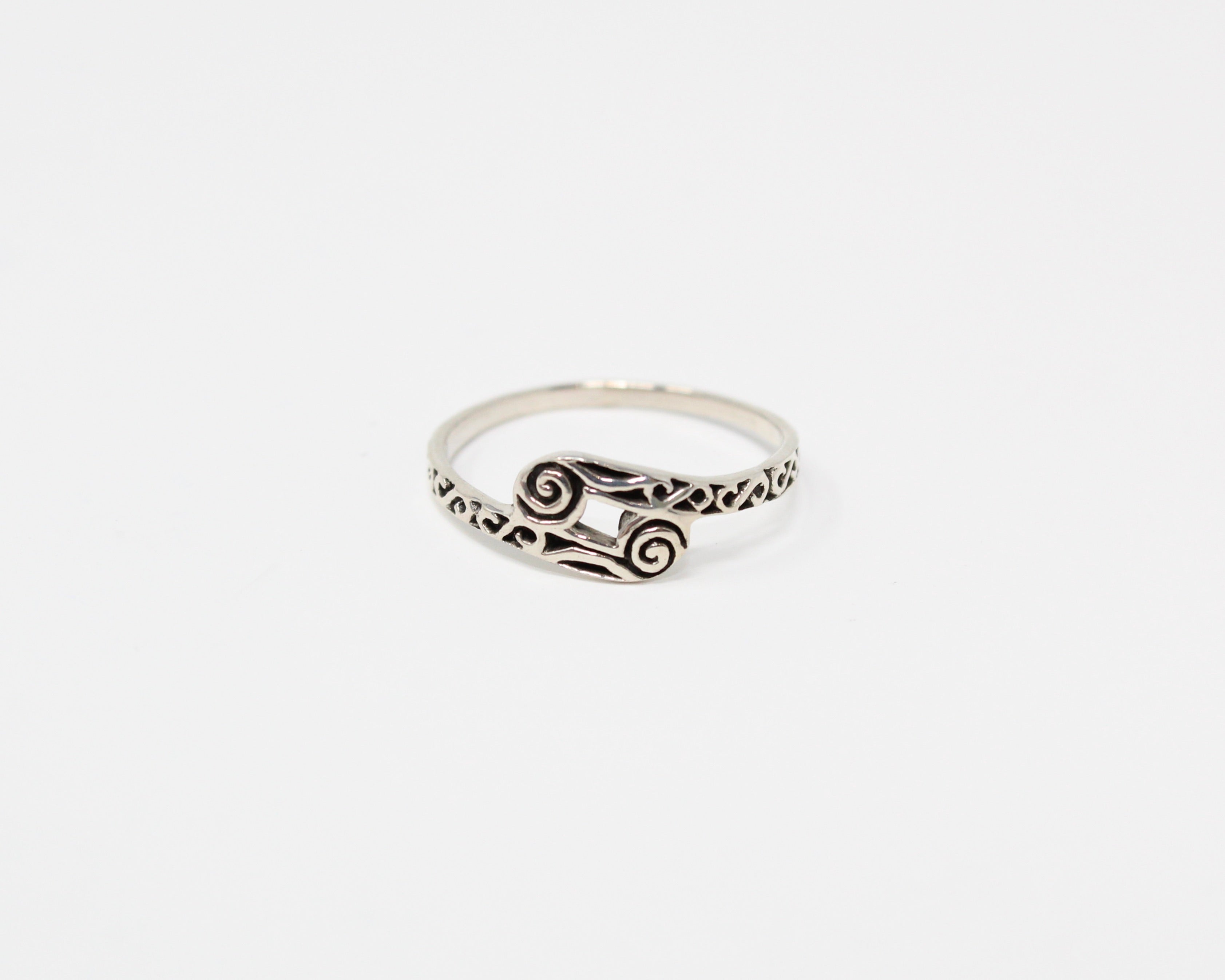 GIZEH, bague argent sterling.
