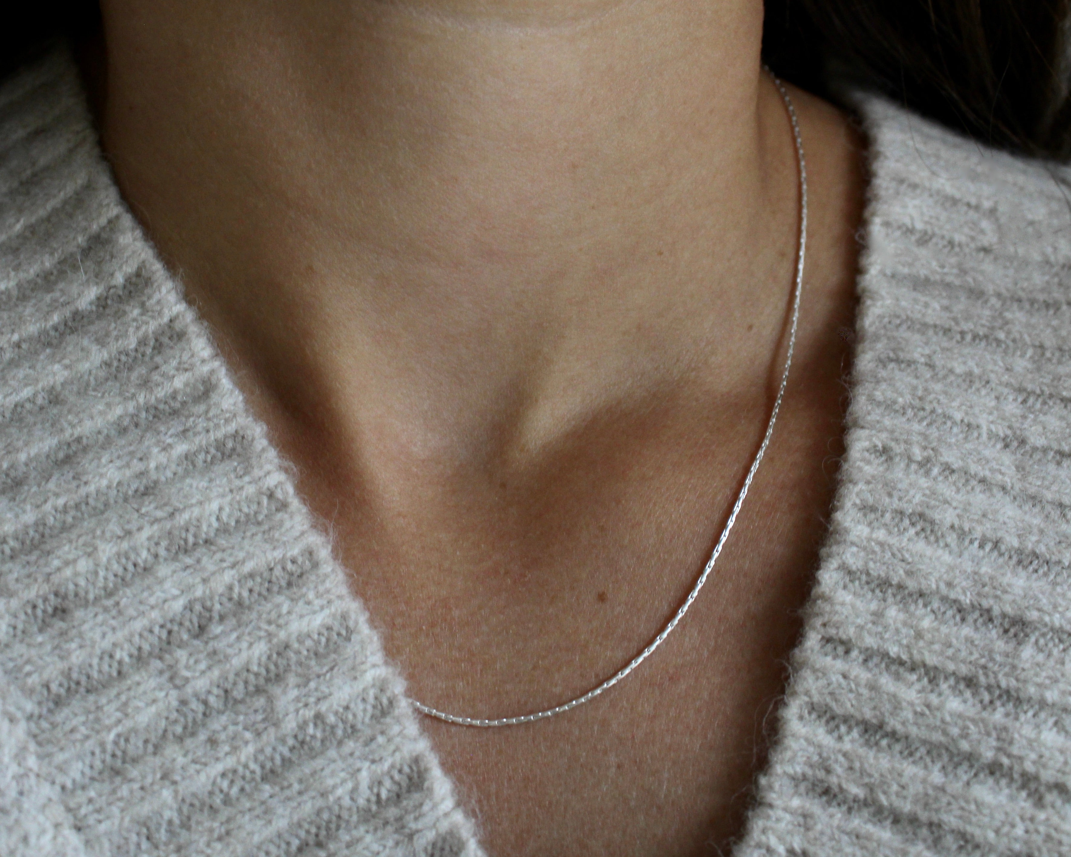 VÉNUS, chaine argent sterling.