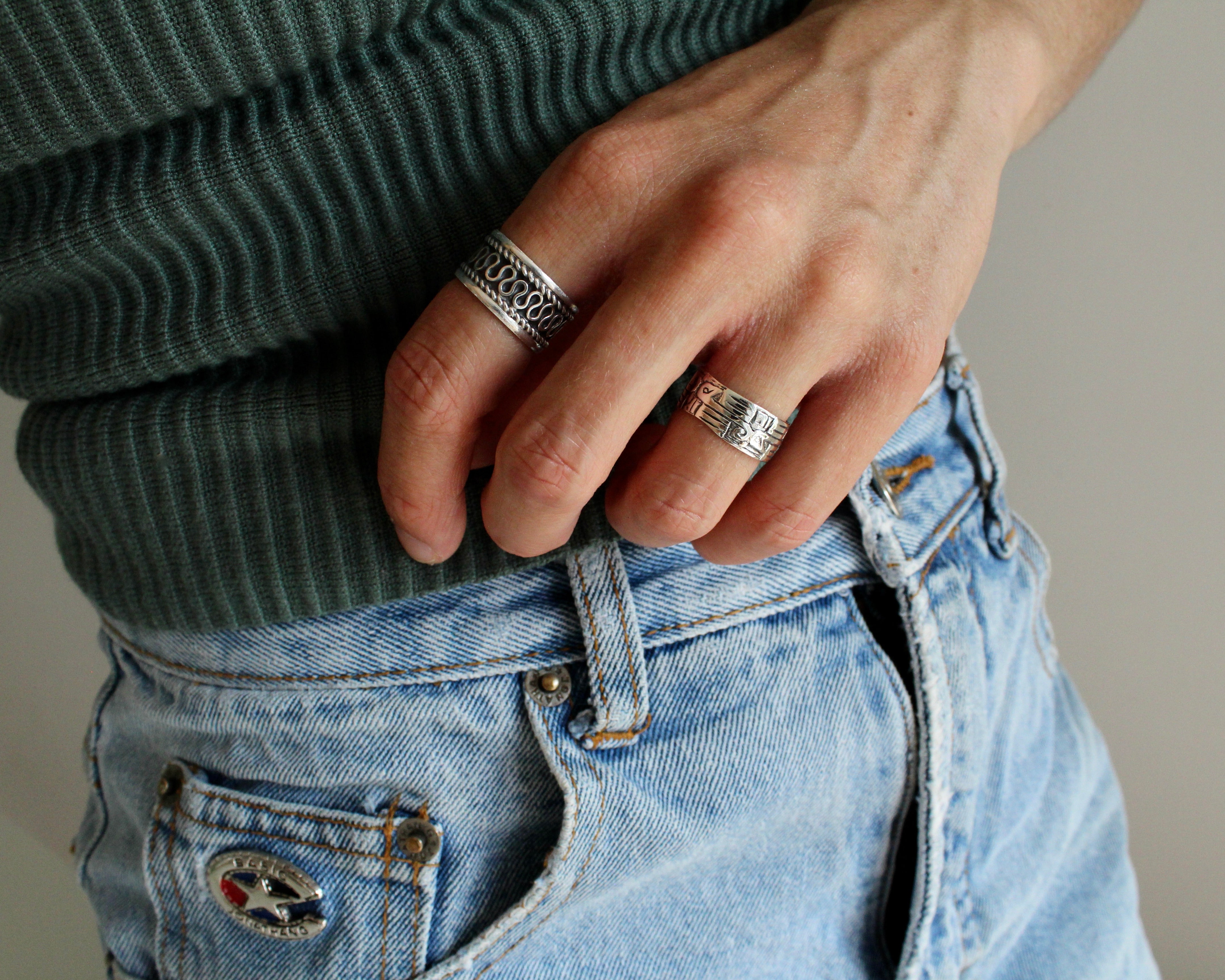 ELIOT, bague argent sterling.