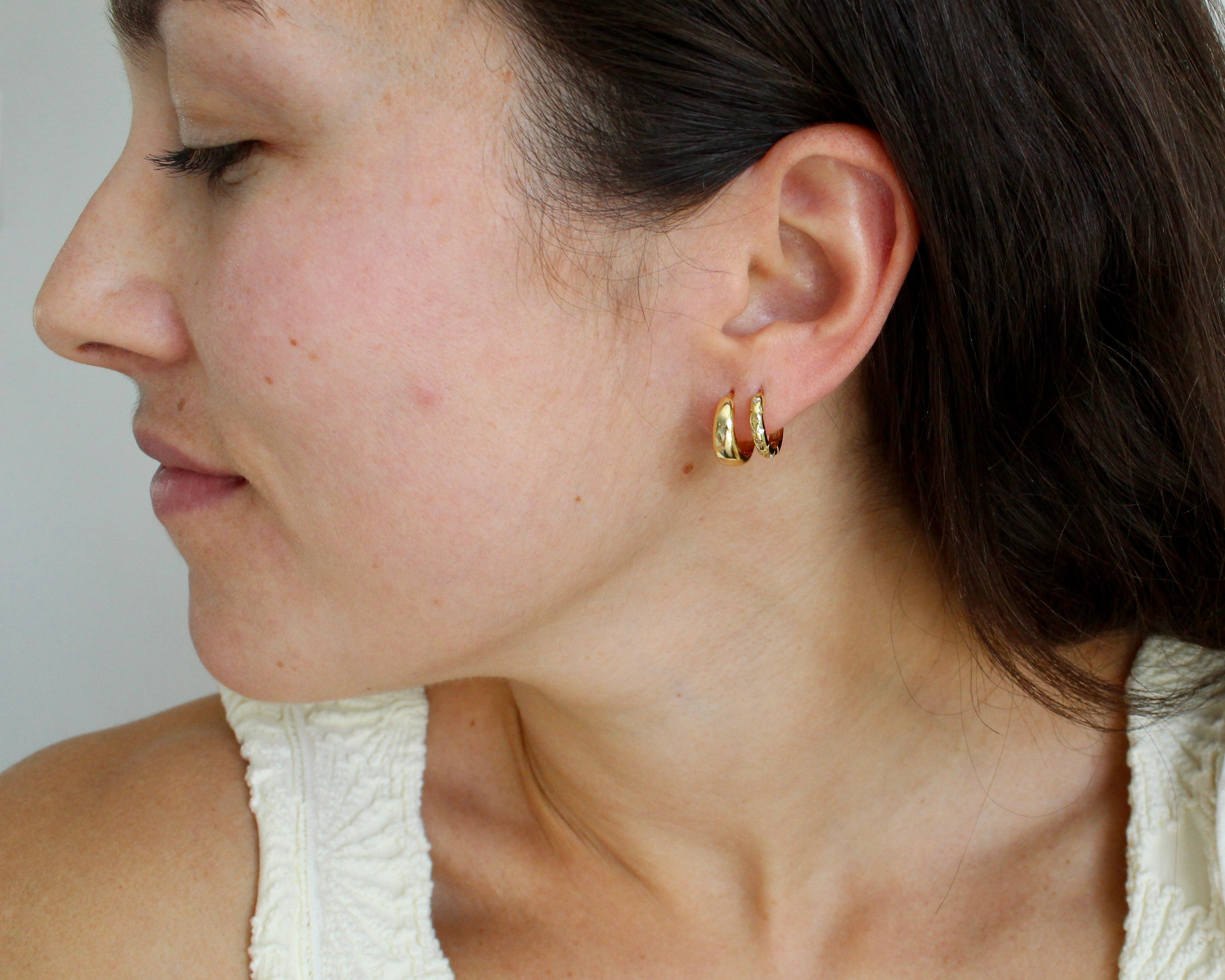 THÉA, anneaux, or vermeil.