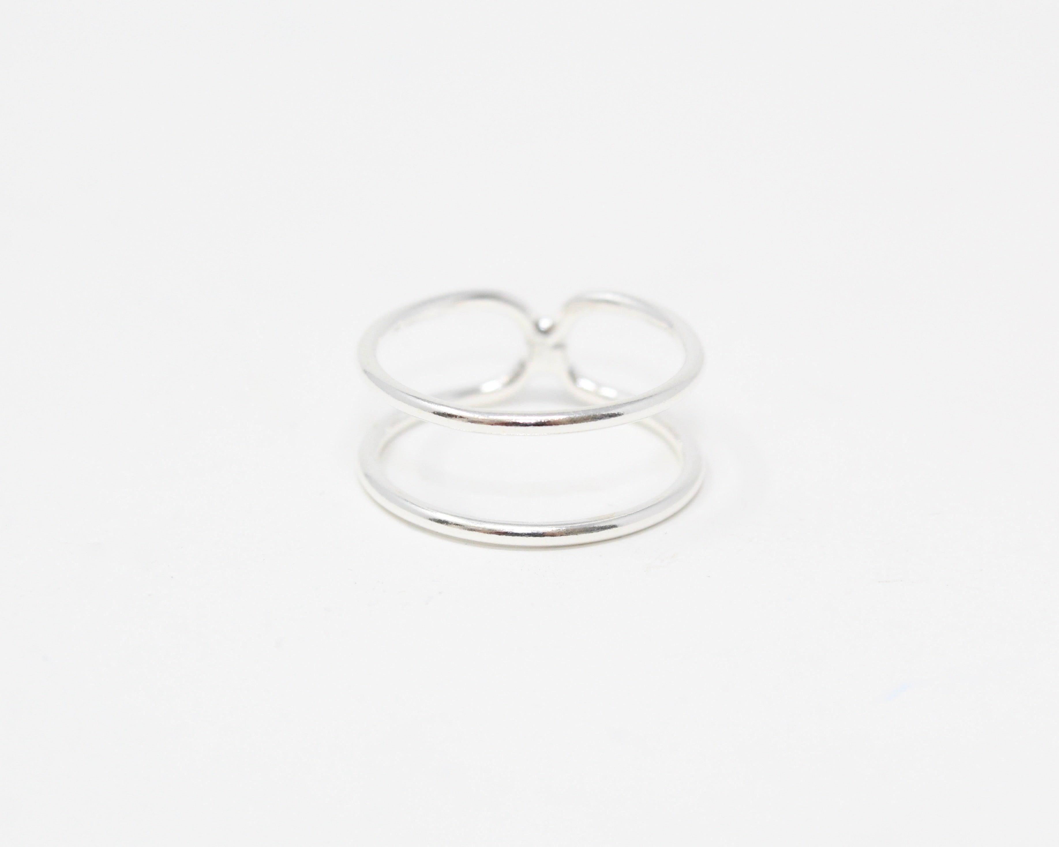 Béa, bague argent sterling.