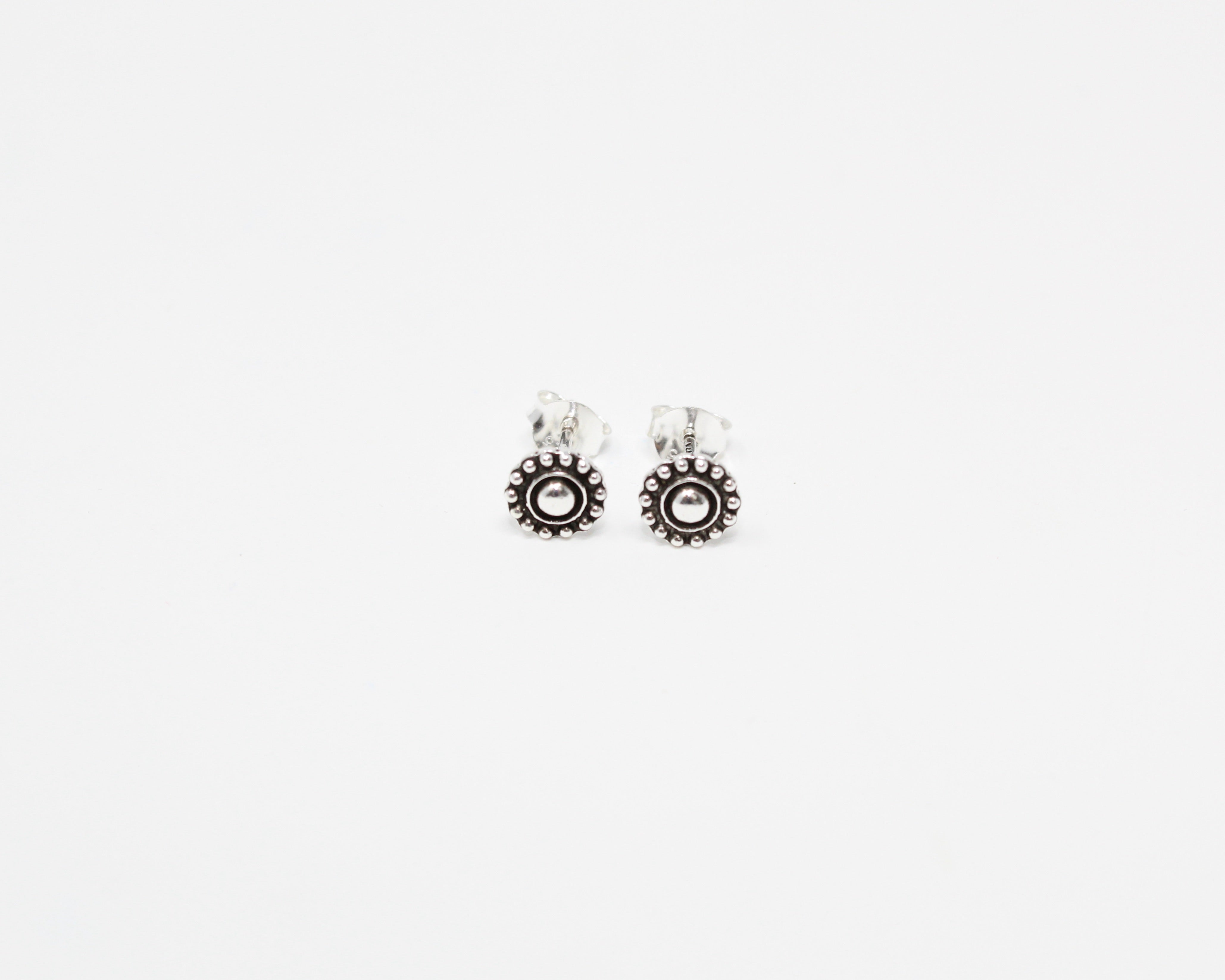 SENNAI, boucle d'oreille argent sterling.
