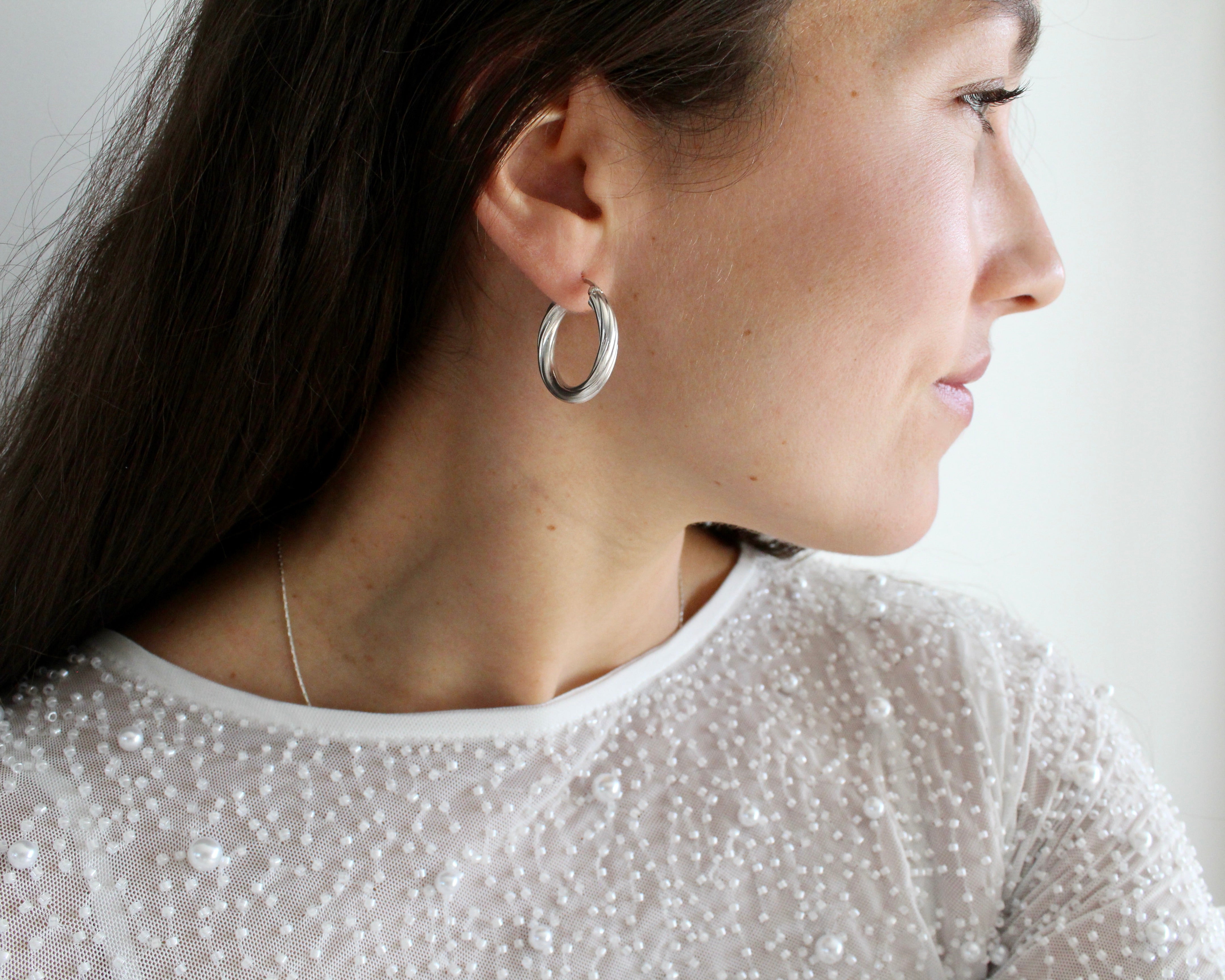 VITA, anneaux argent sterling.