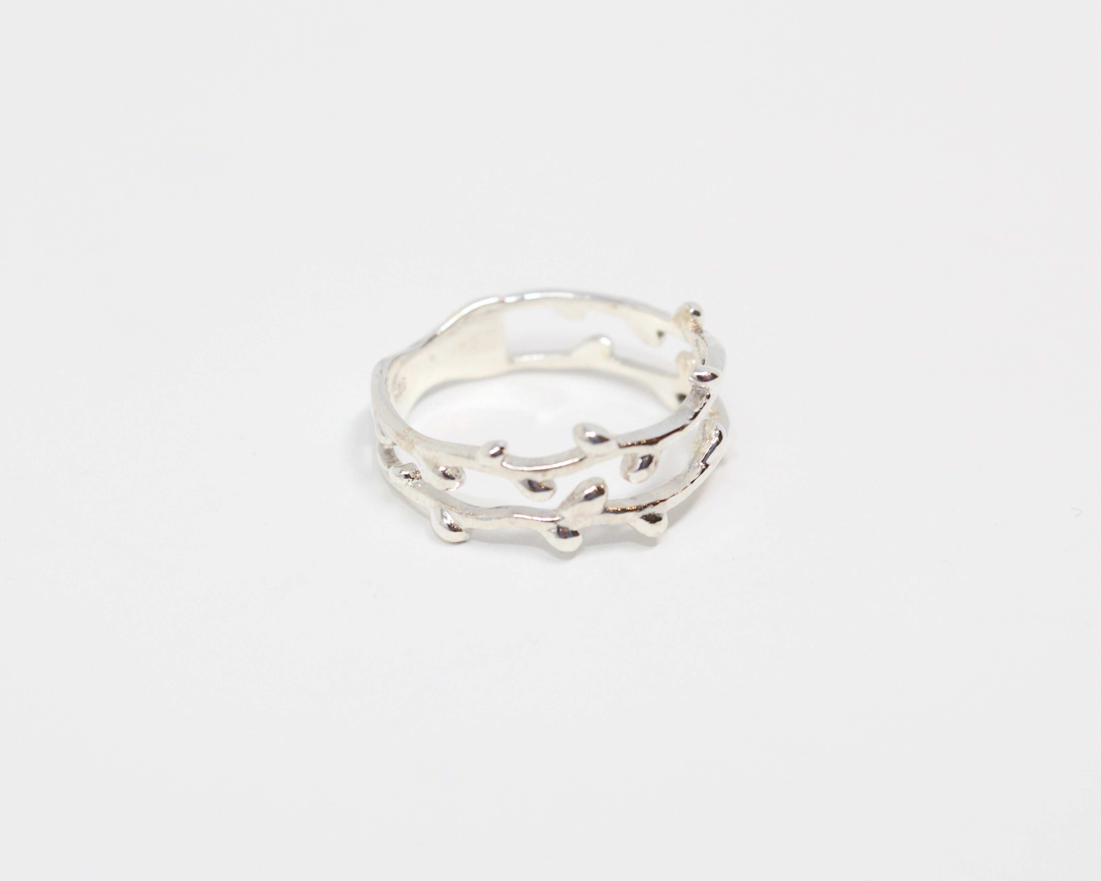 ANÉMONE, bague argent sterling.
