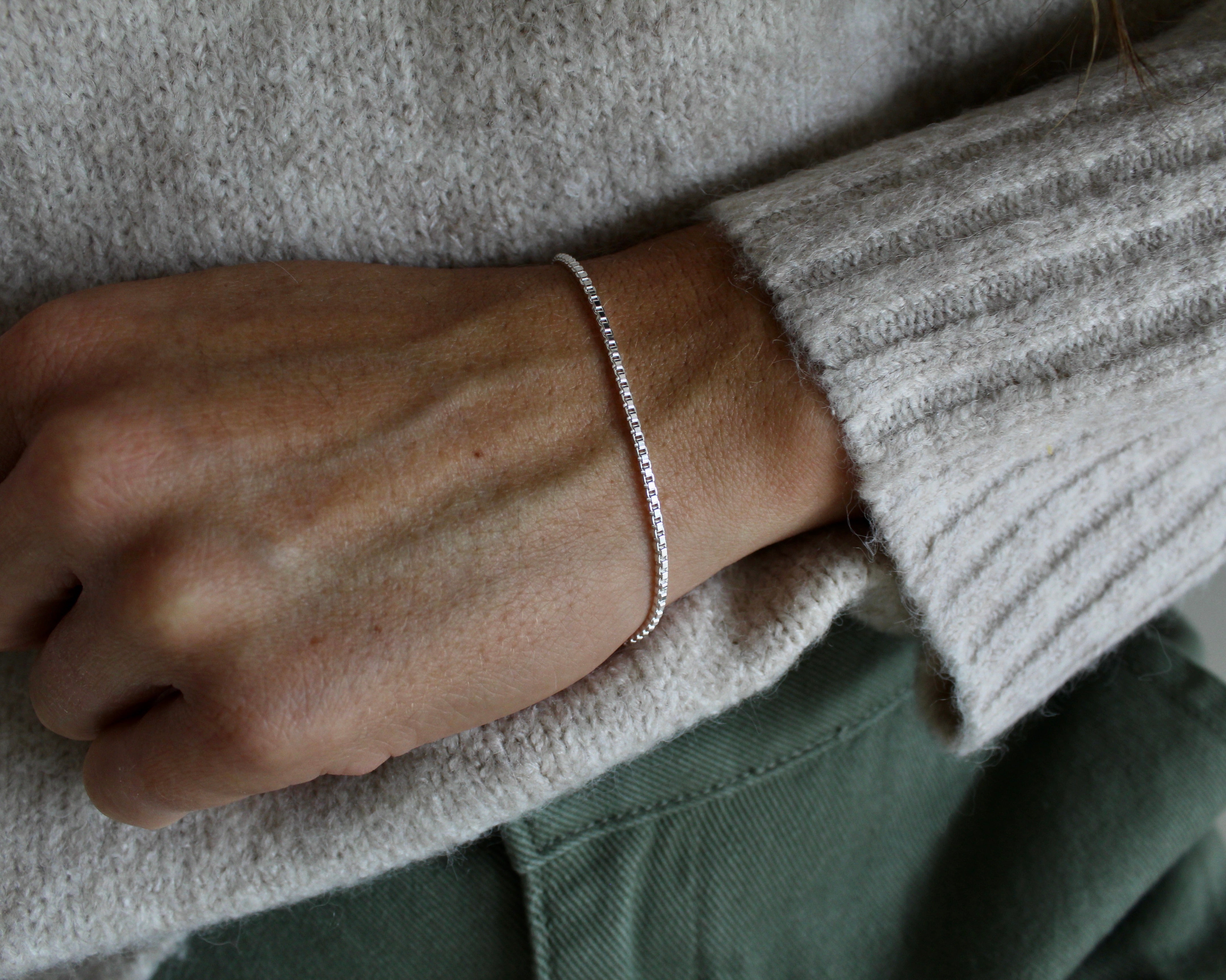 MARCELLE, bracelet argent sterling.