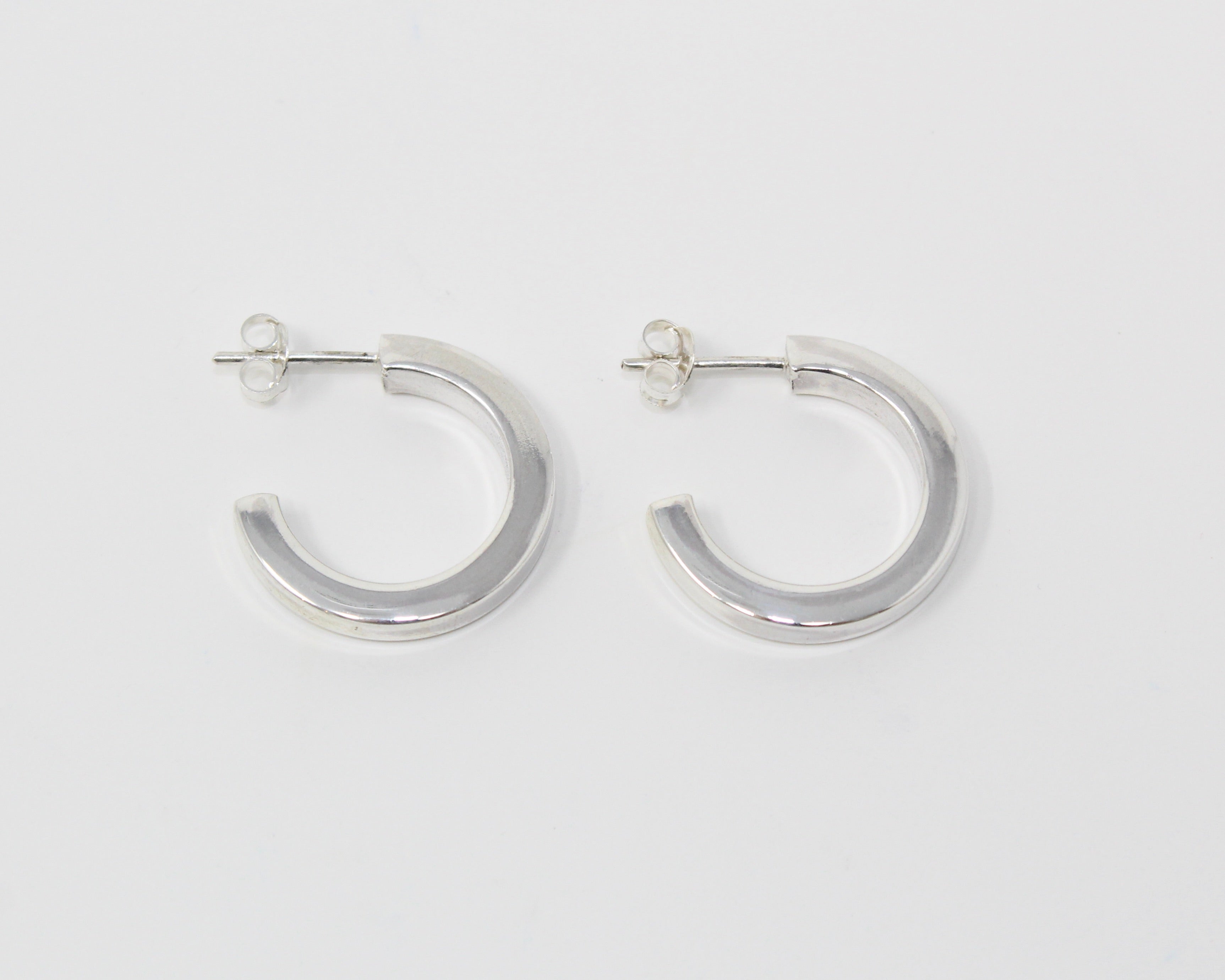 CHARLOTTE, boucles d'oreilles argent sterling.