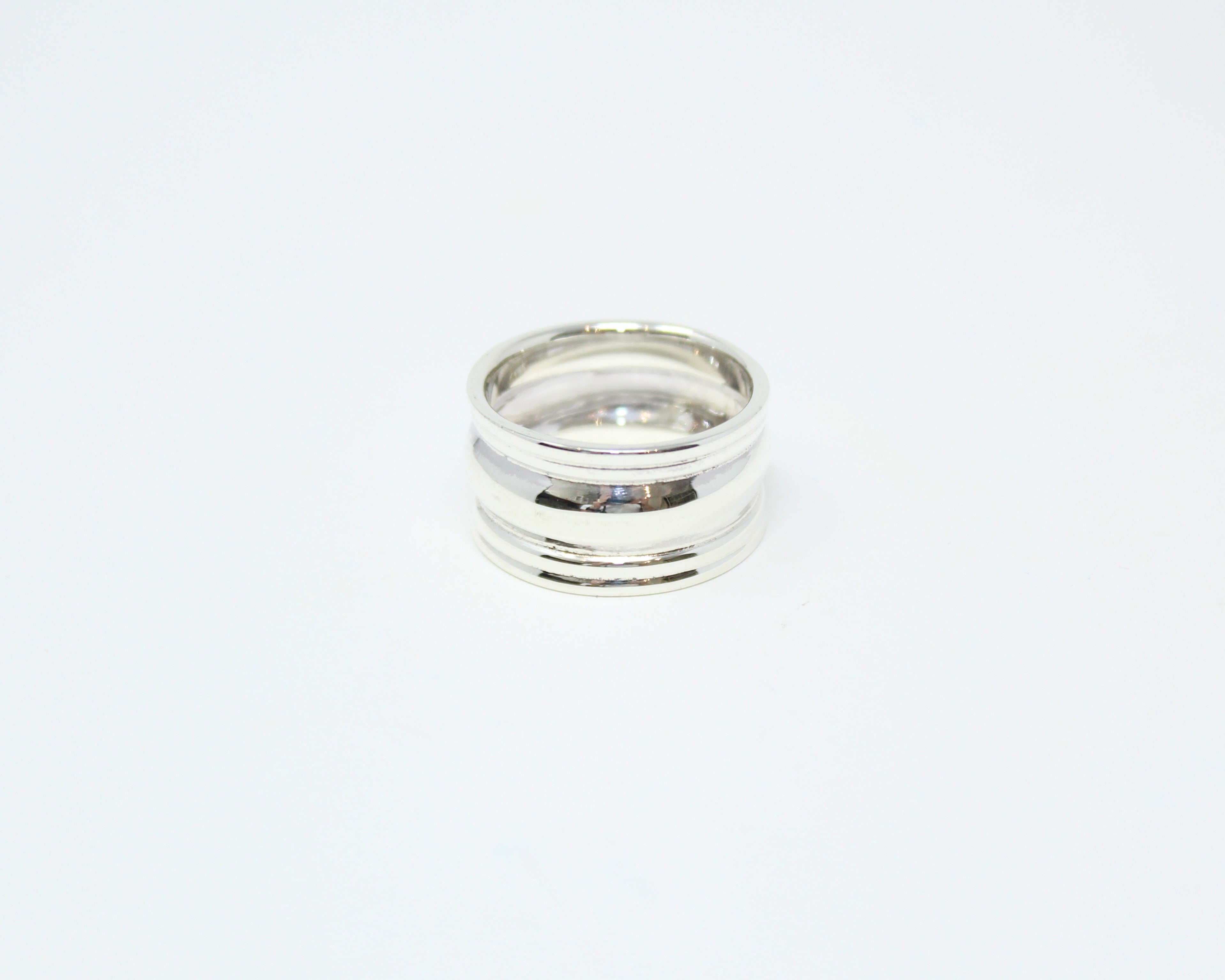 GUPTA, bague argent sterling.